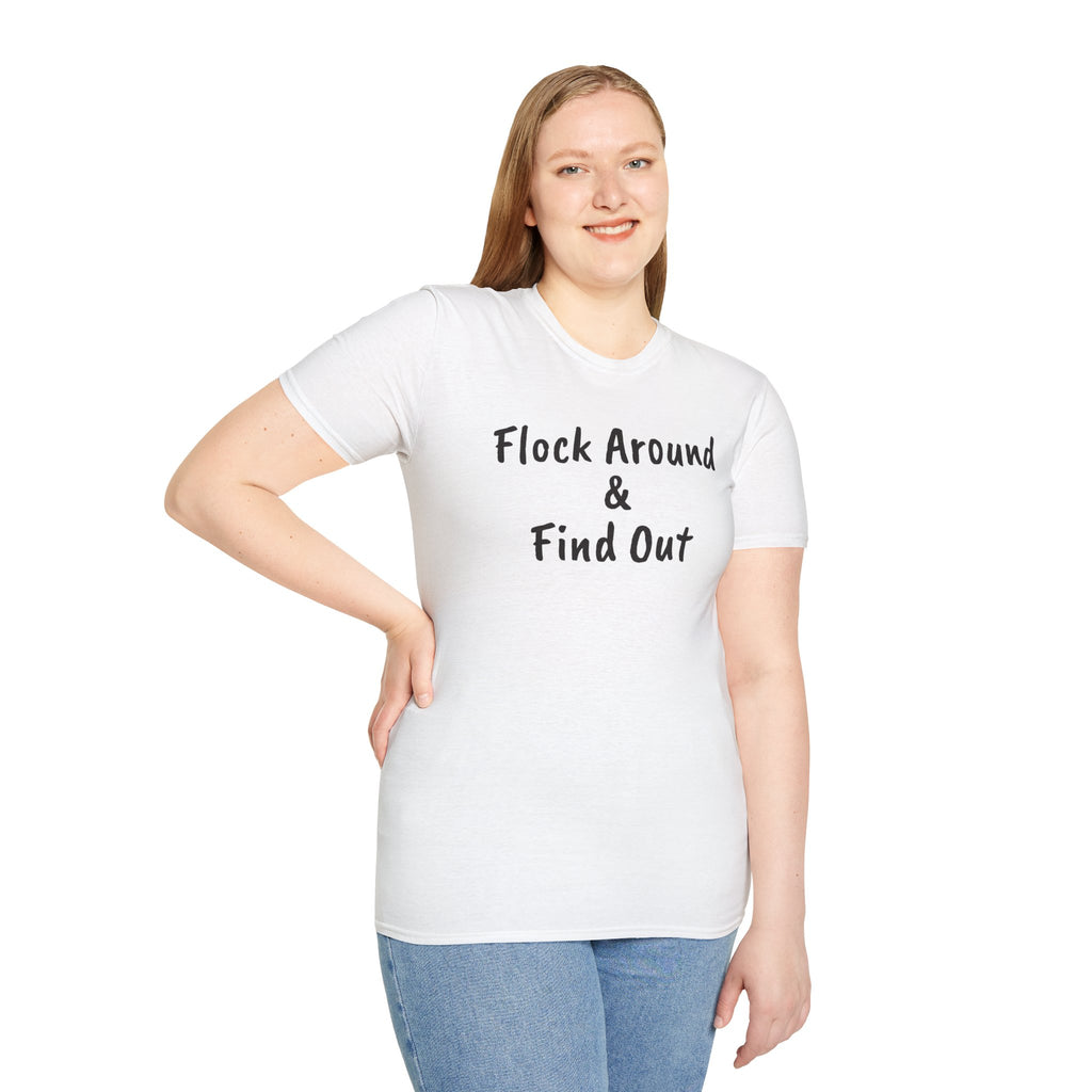 Copy of Flock Around and Find Out — Distressed Embroidered Dad Hat