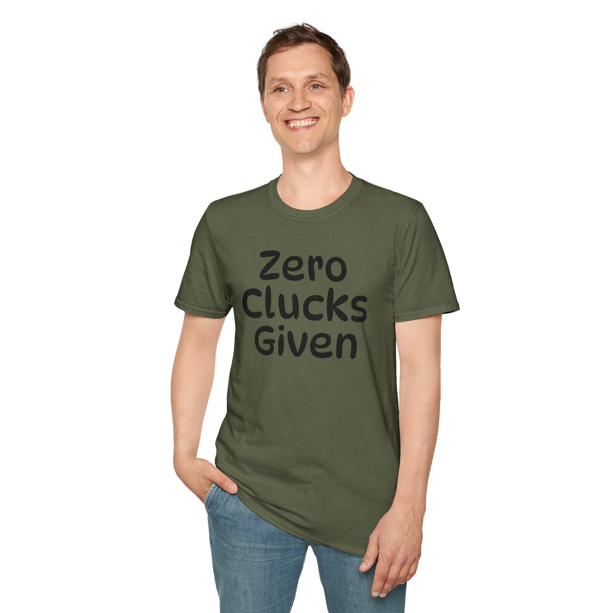 Zero Clucks Given Tshirt