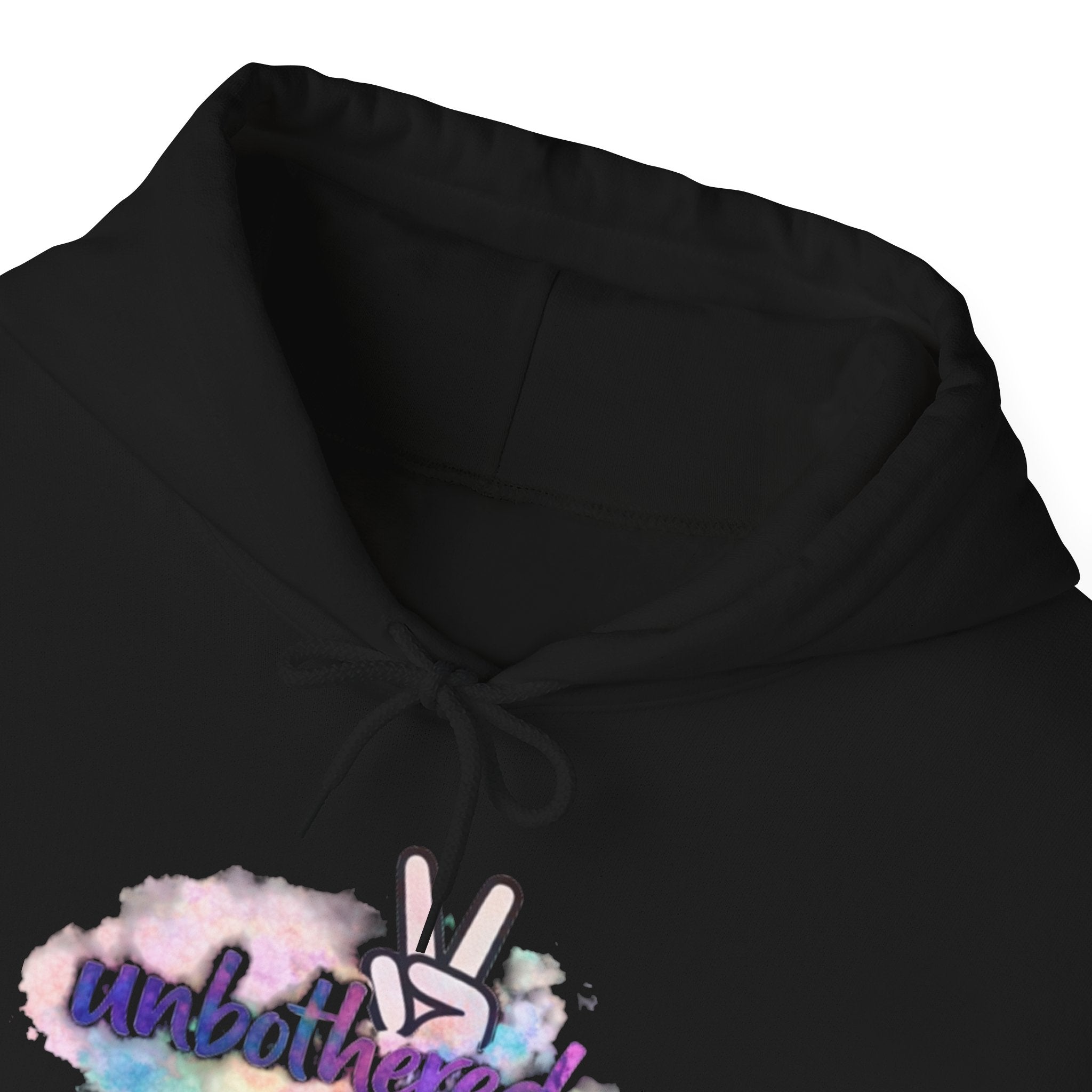 Unbothered Hoodie — Cozy Pullover Sweatshirt for Relaxed Vibes