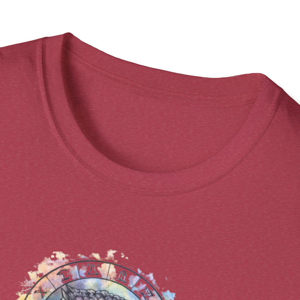 Watercolor Owl Mandala Spiritual T-Shirt Unisex
