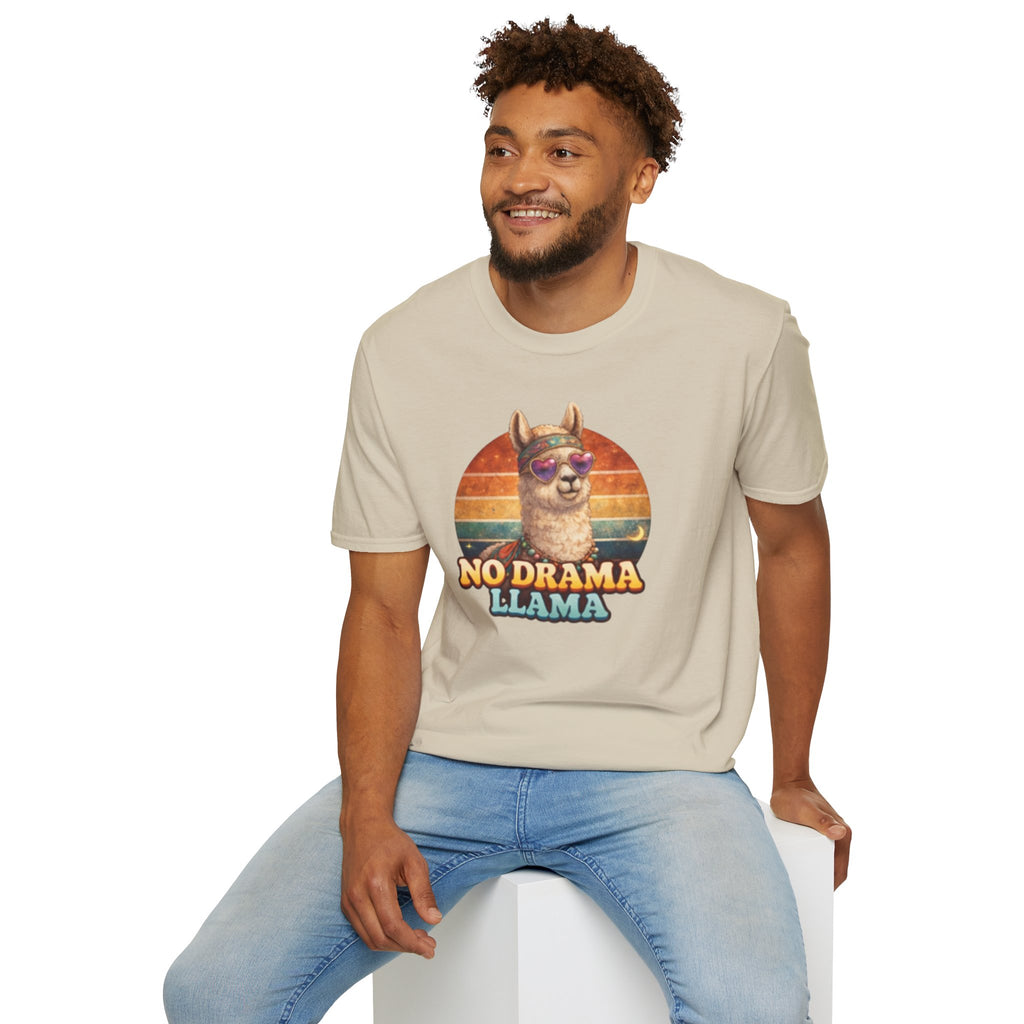 No Drama Llama Unisex Softstyle T-Shirt