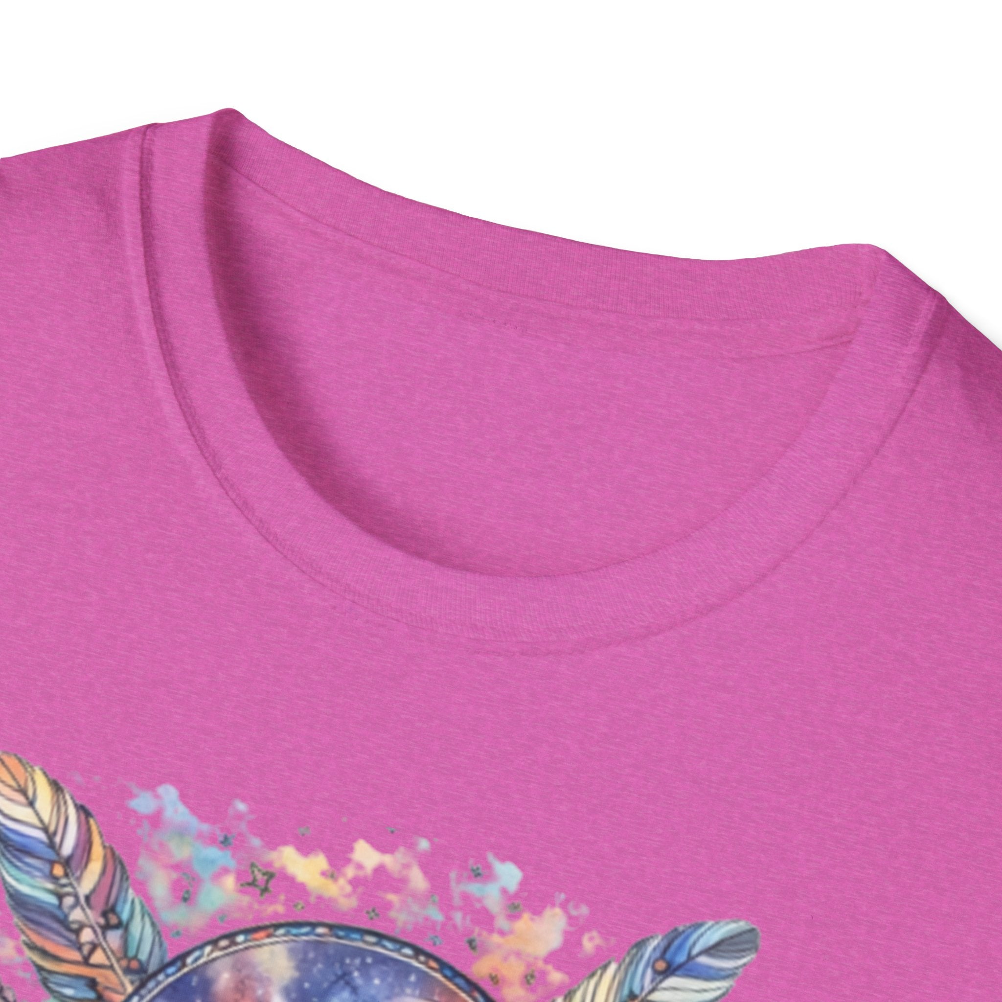 Watercolor Dreamcatcher Sunset T-Shirt — Boho Spiritual Tee