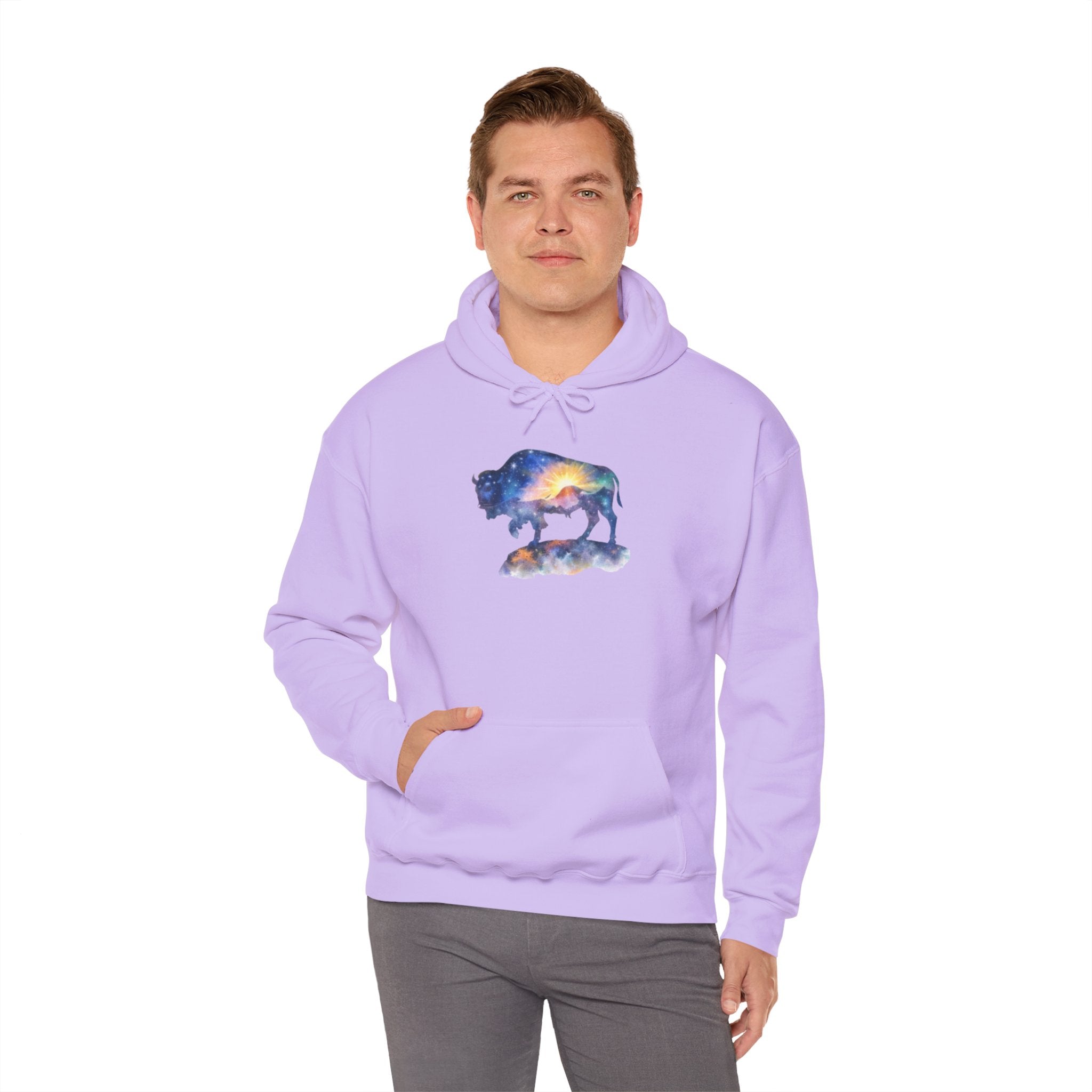 Cosmic Bison Graphic Sweatshirt