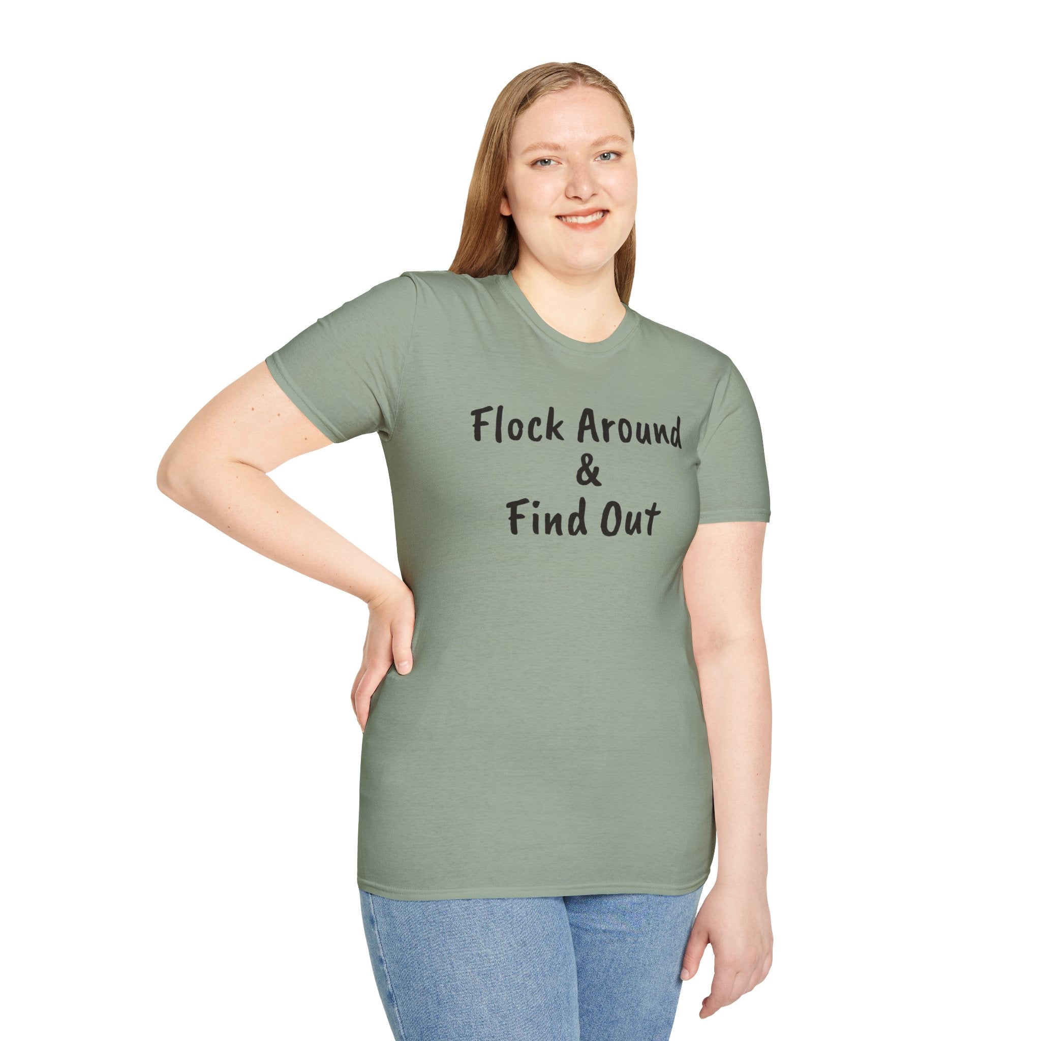 Copy of Flock Around and Find Out — Distressed Embroidered Dad Hat