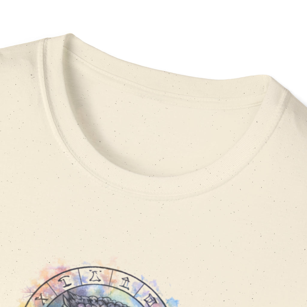Watercolor Owl Mandala Spiritual T-Shirt Unisex