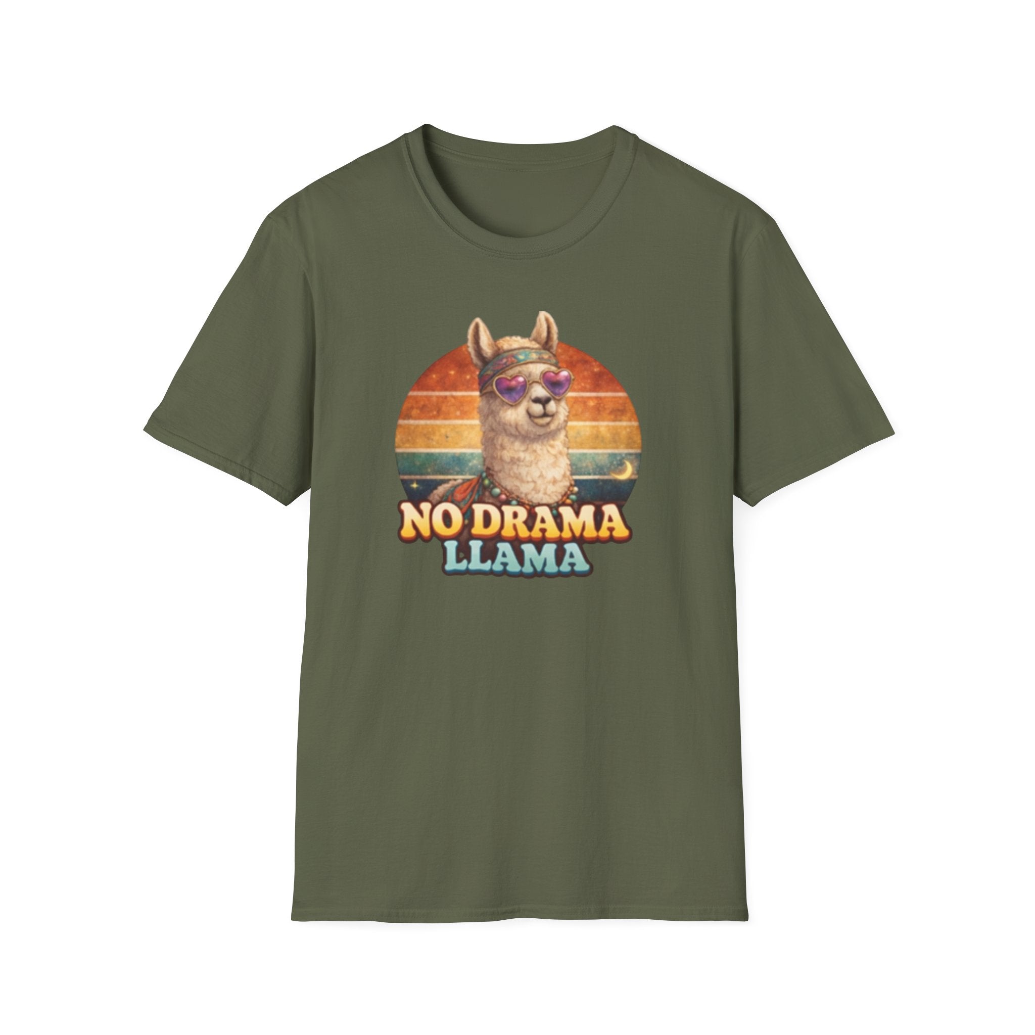 No Drama Llama Unisex Softstyle T-Shirt