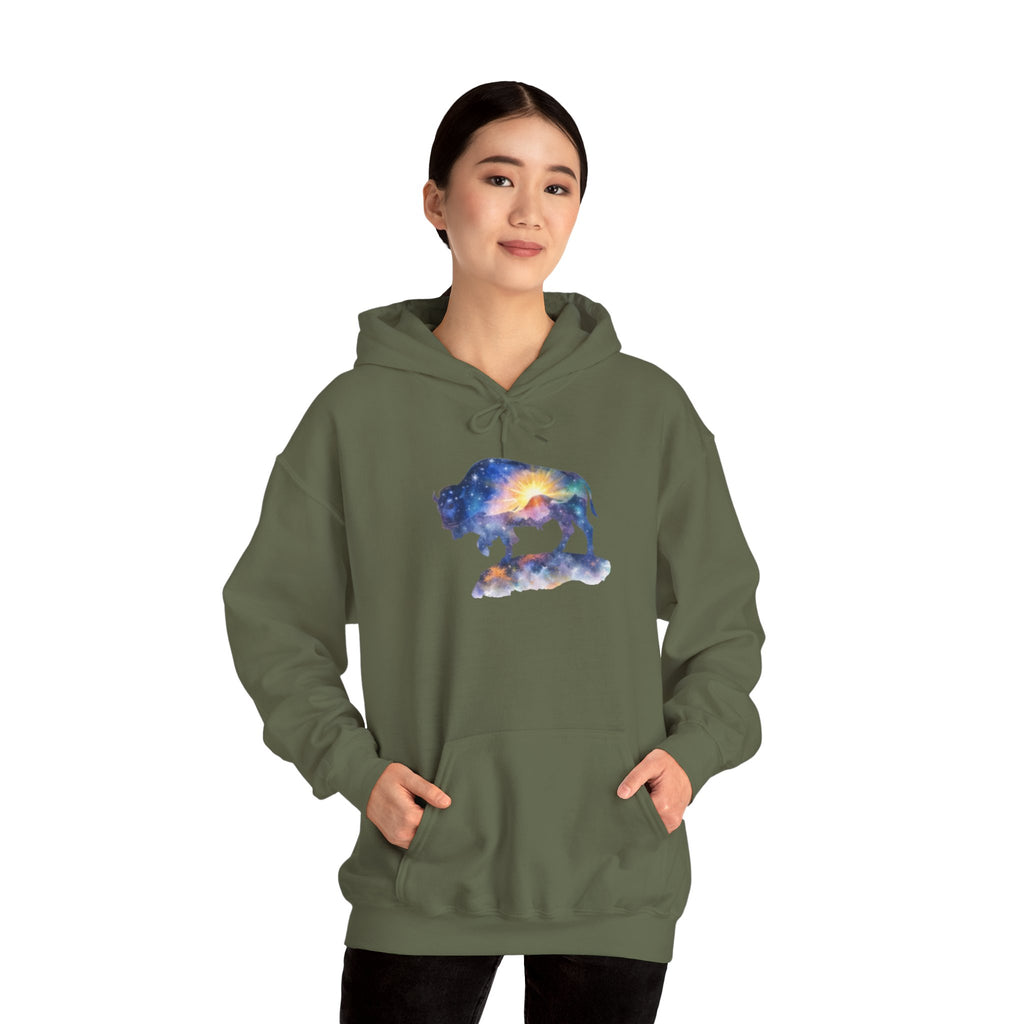 Cosmic Bison Graphic Sweatshirt