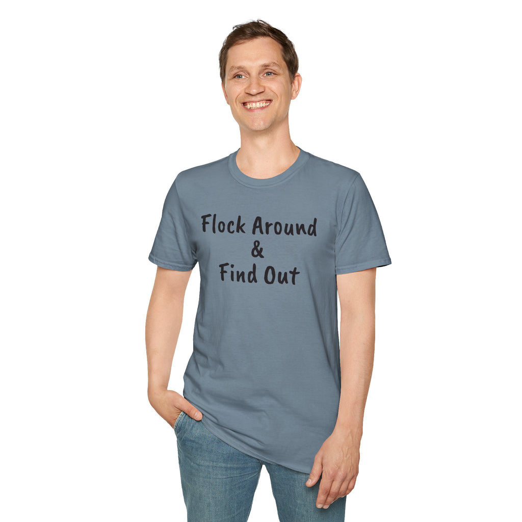 Copy of Flock Around and Find Out — Distressed Embroidered Dad Hat