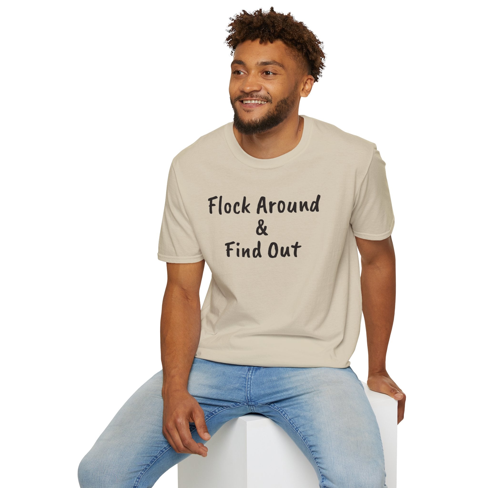 Copy of Flock Around and Find Out — Distressed Embroidered Dad Hat