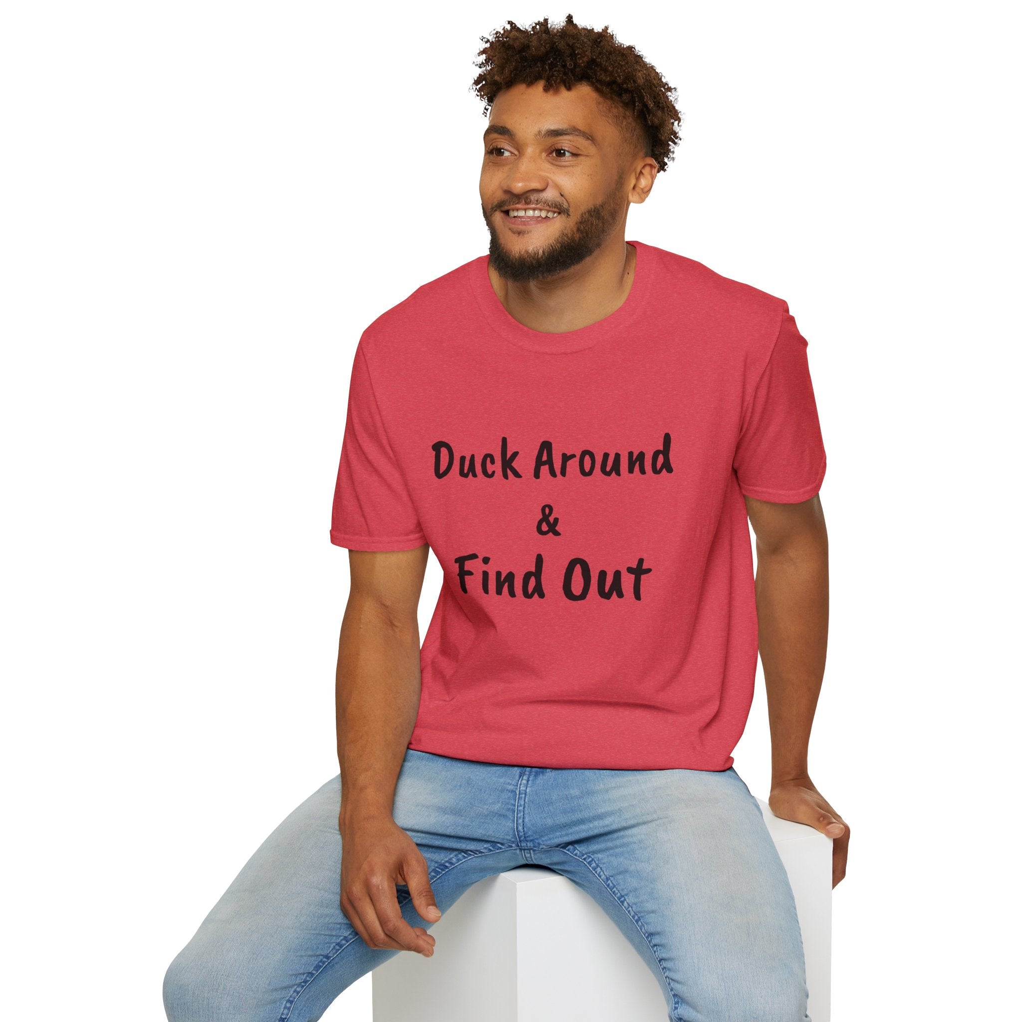 "Duck Around and Find Out" Tee — Women's Softstyle T-Shirt
