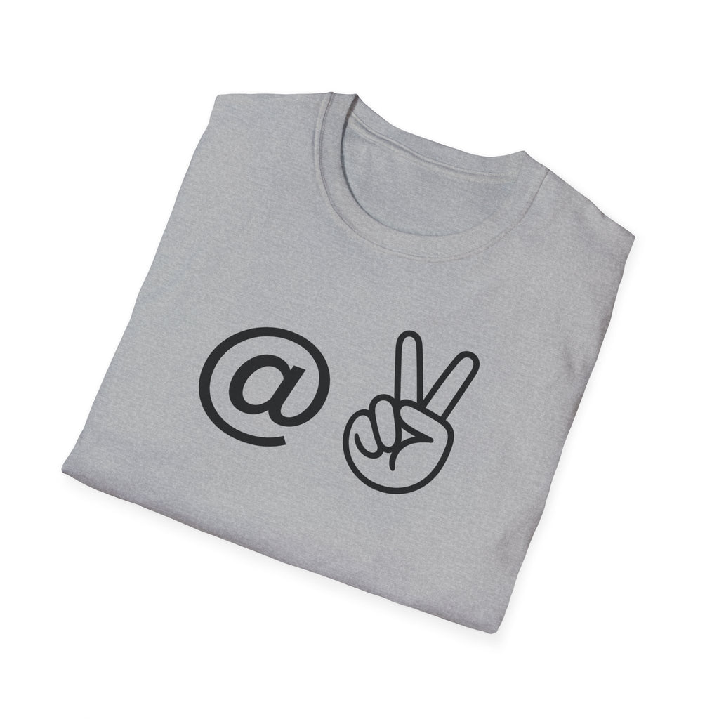 At Peace T-Shirt — Minimalist Graphic Tee