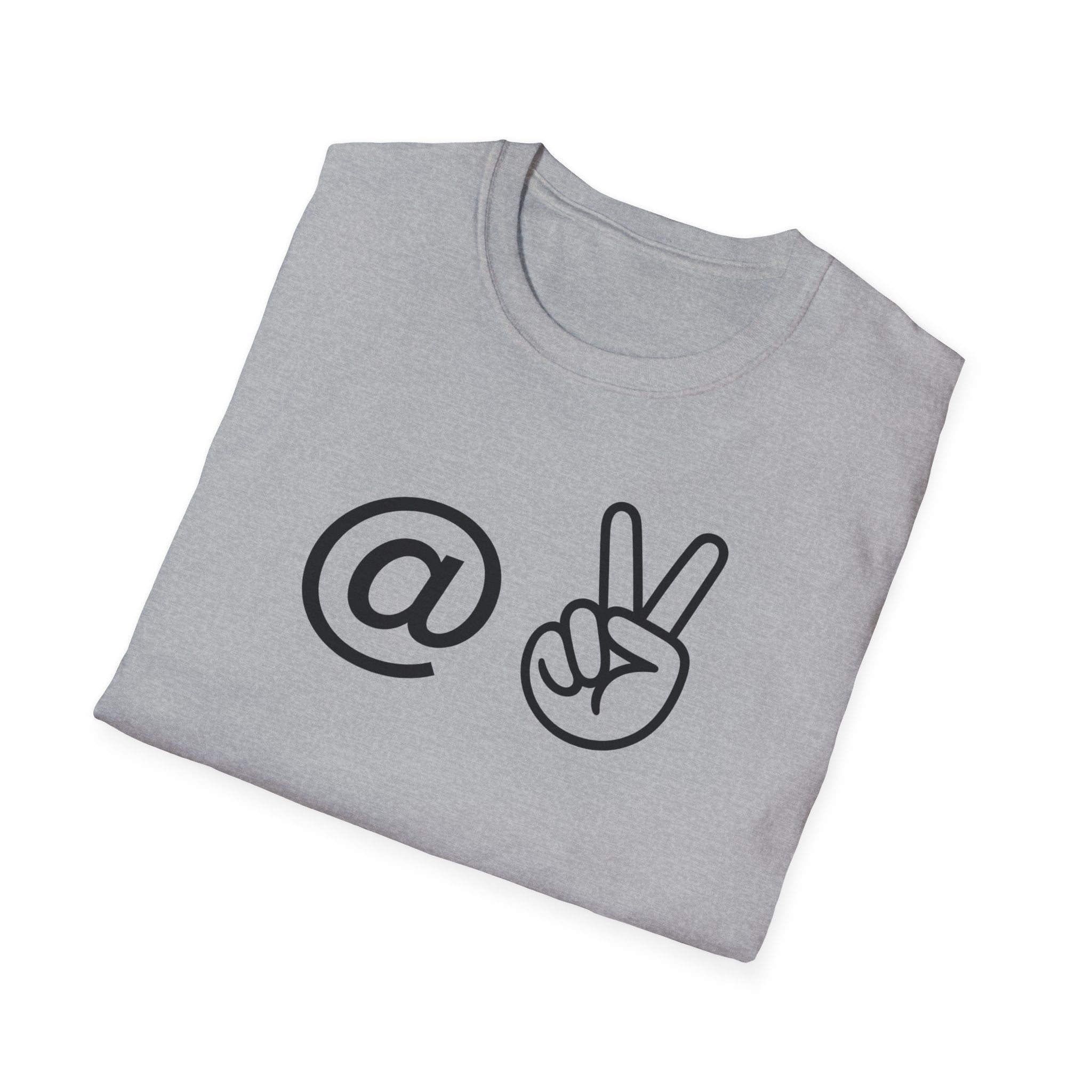 At Peace T-Shirt — Minimalist Graphic Tee