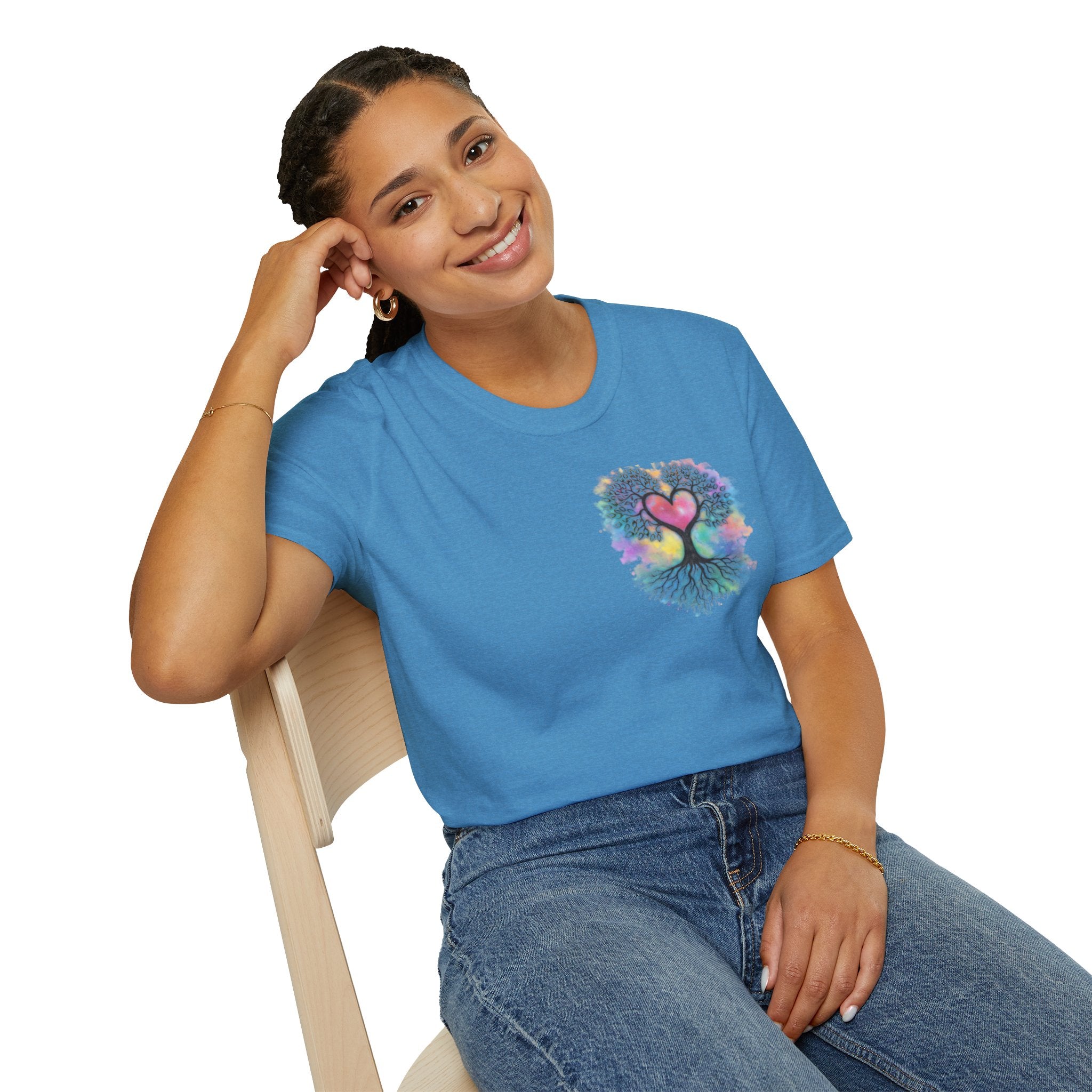 Rainbow Tree of Life Graphic T-Shirt
