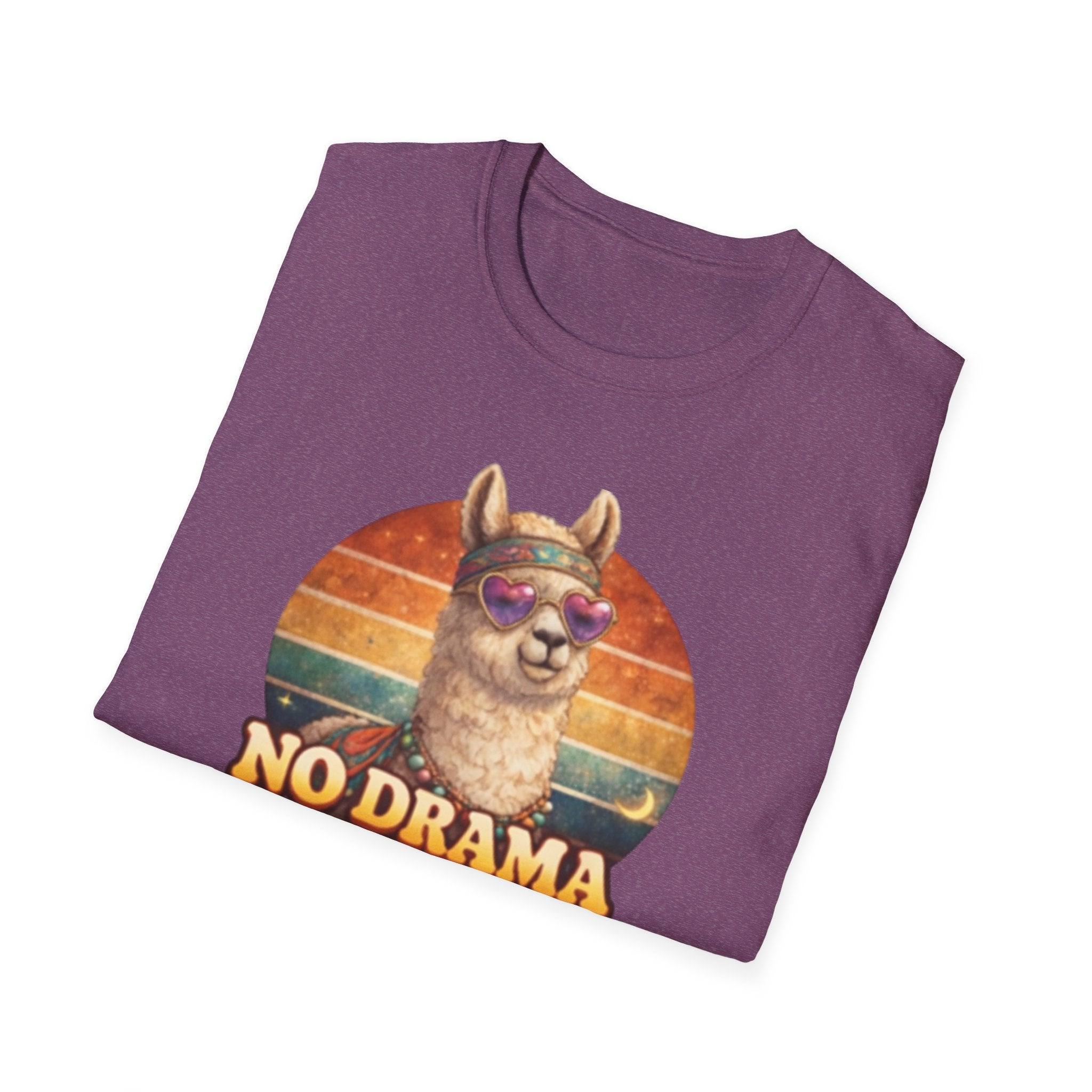 No Drama Llama Unisex Softstyle T-Shirt
