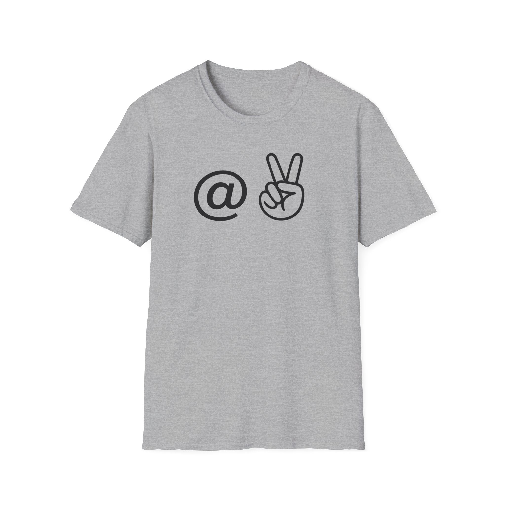 At Peace T-Shirt — Minimalist Graphic Tee