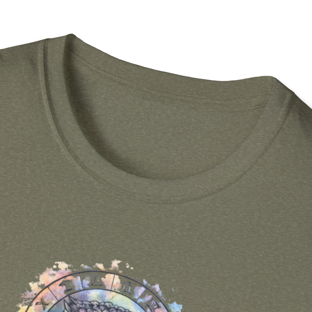 Watercolor Owl Mandala Spiritual T-Shirt Unisex
