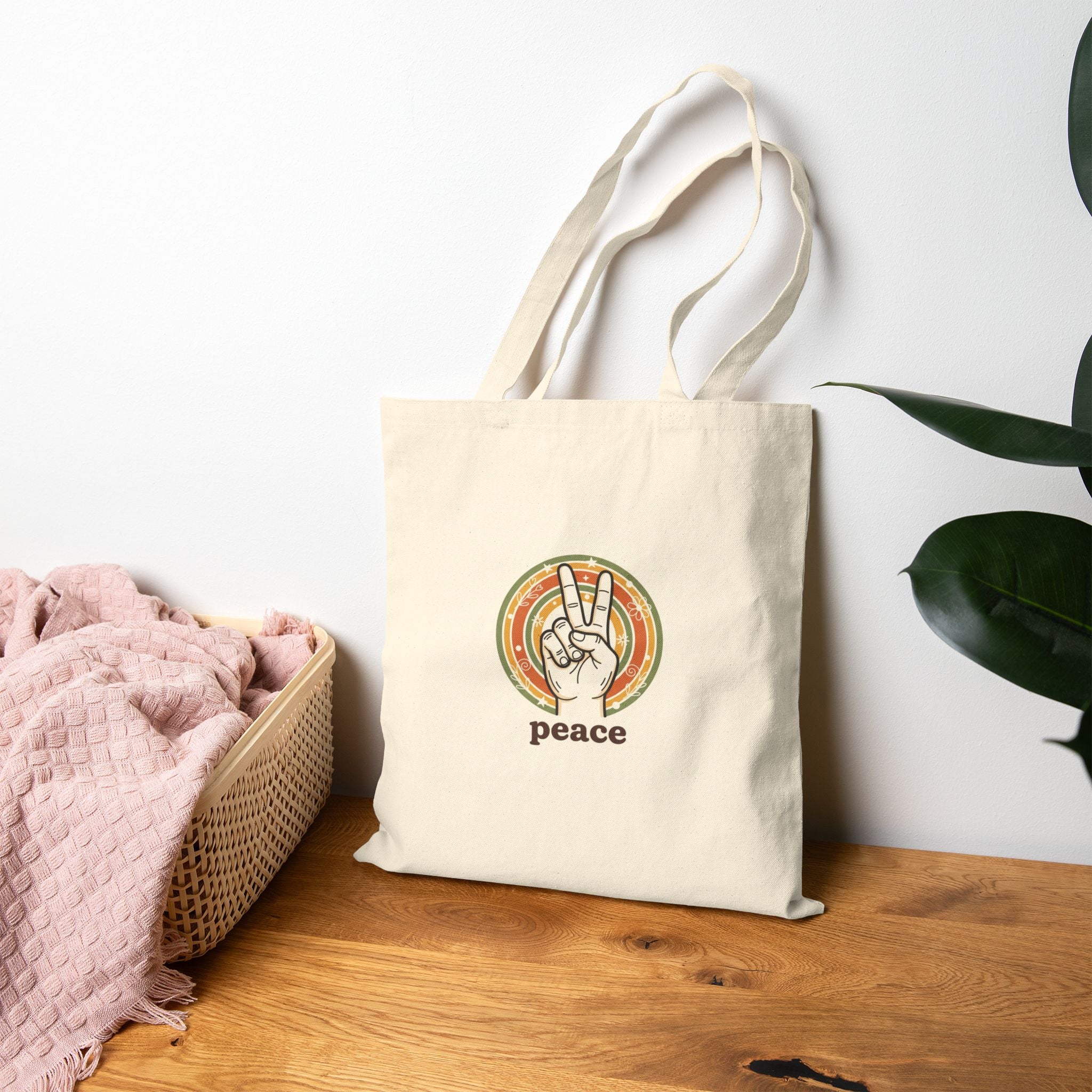 Cotton Canvas Tote Bag