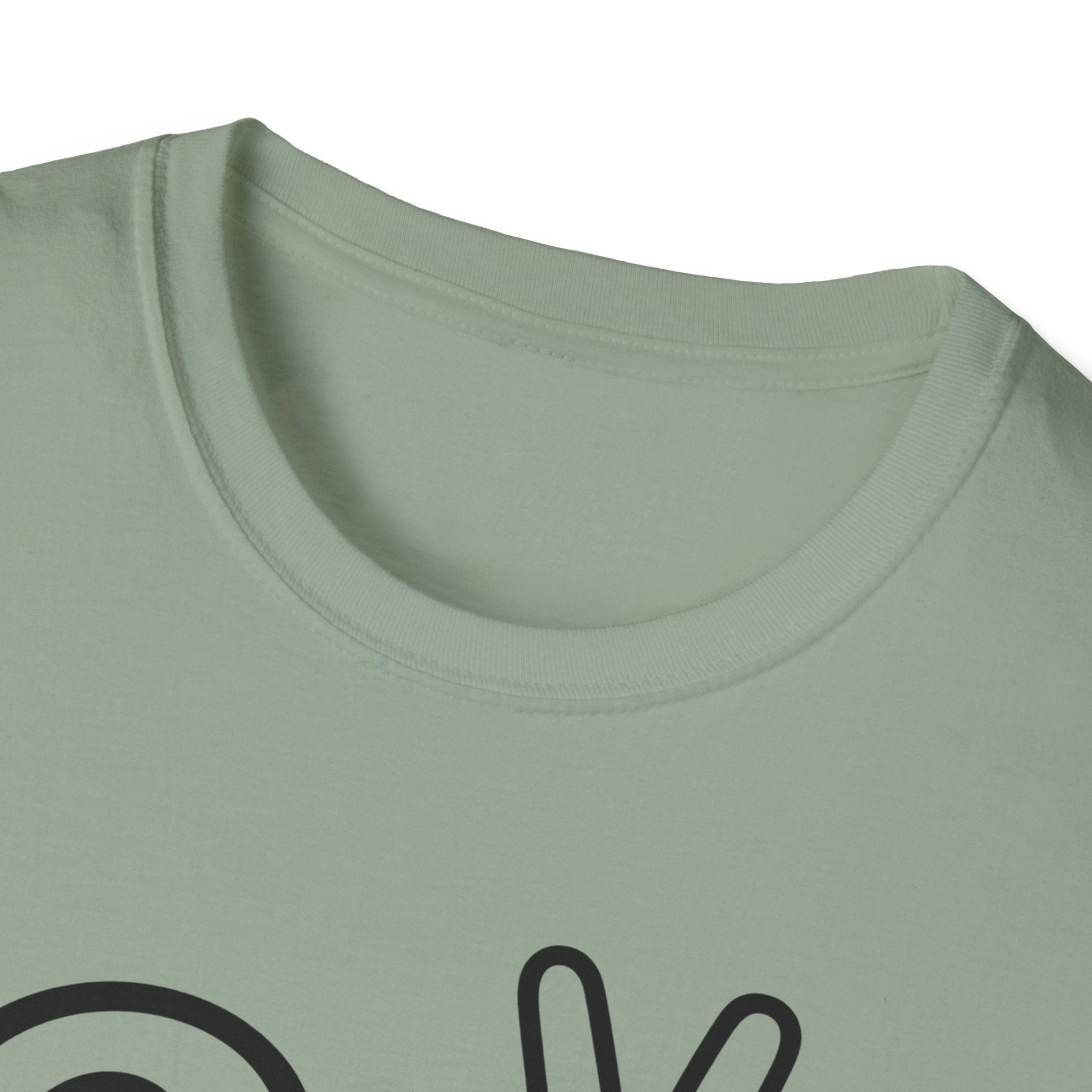 At Peace T-Shirt — Minimalist Graphic Tee