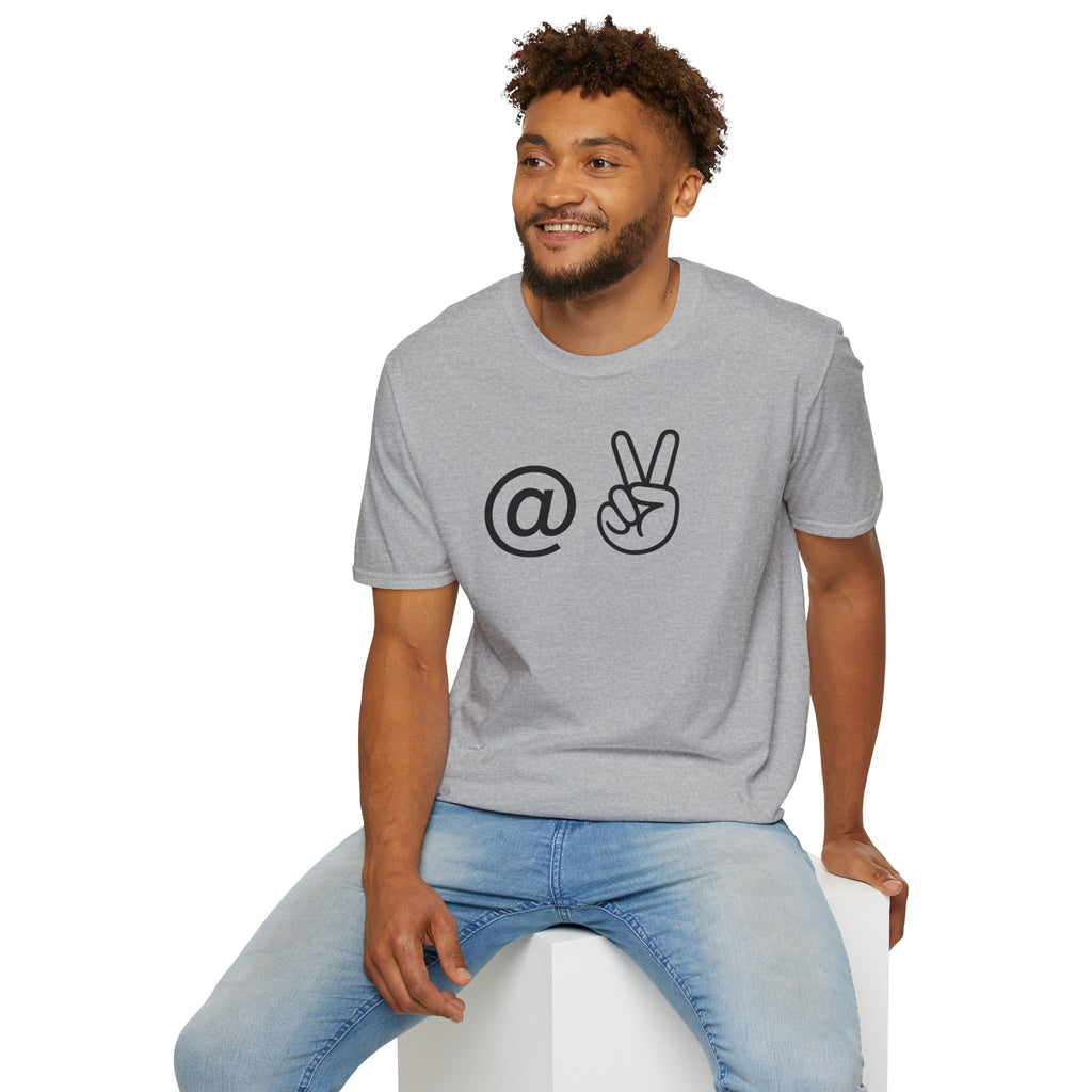 At Peace T-Shirt — Minimalist Graphic Tee