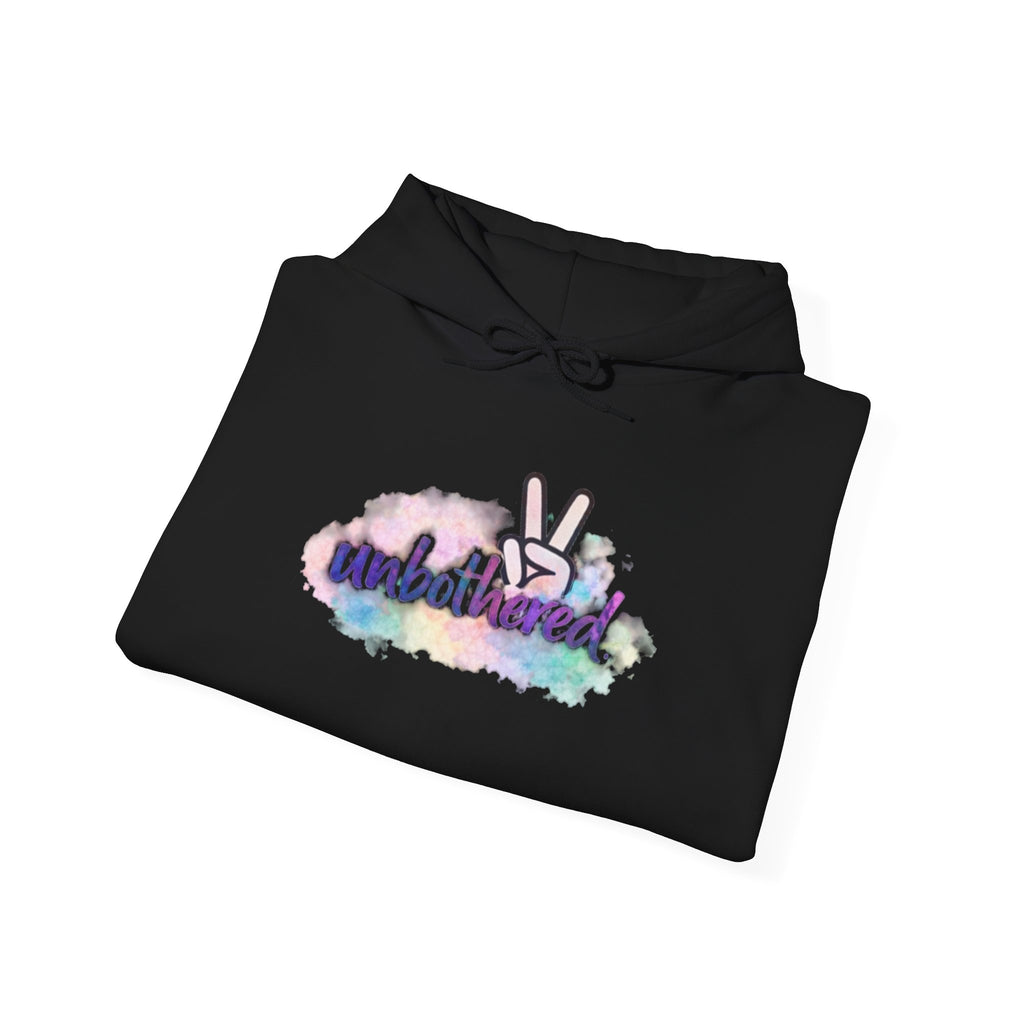 Unbothered Hoodie — Cozy Pullover Sweatshirt for Relaxed Vibes