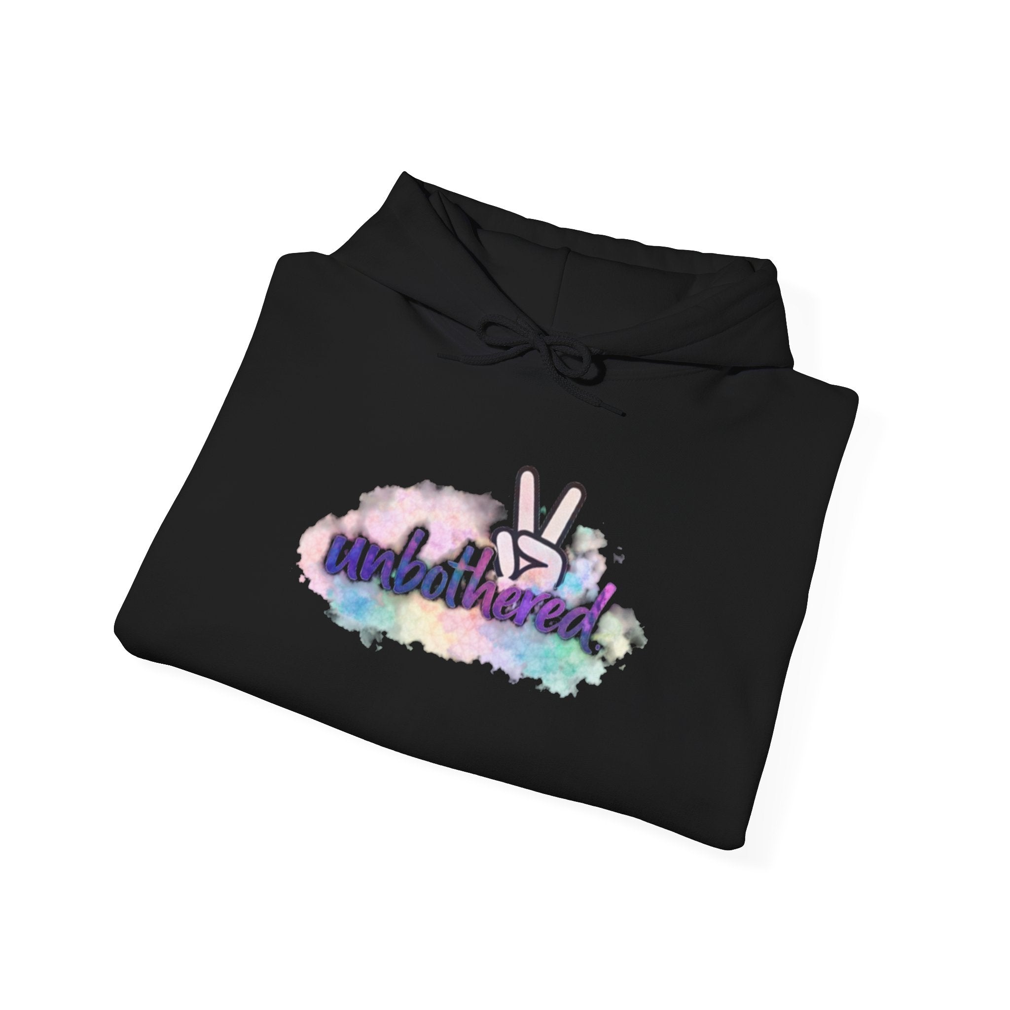 Unbothered Hoodie — Cozy Pullover Sweatshirt for Relaxed Vibes