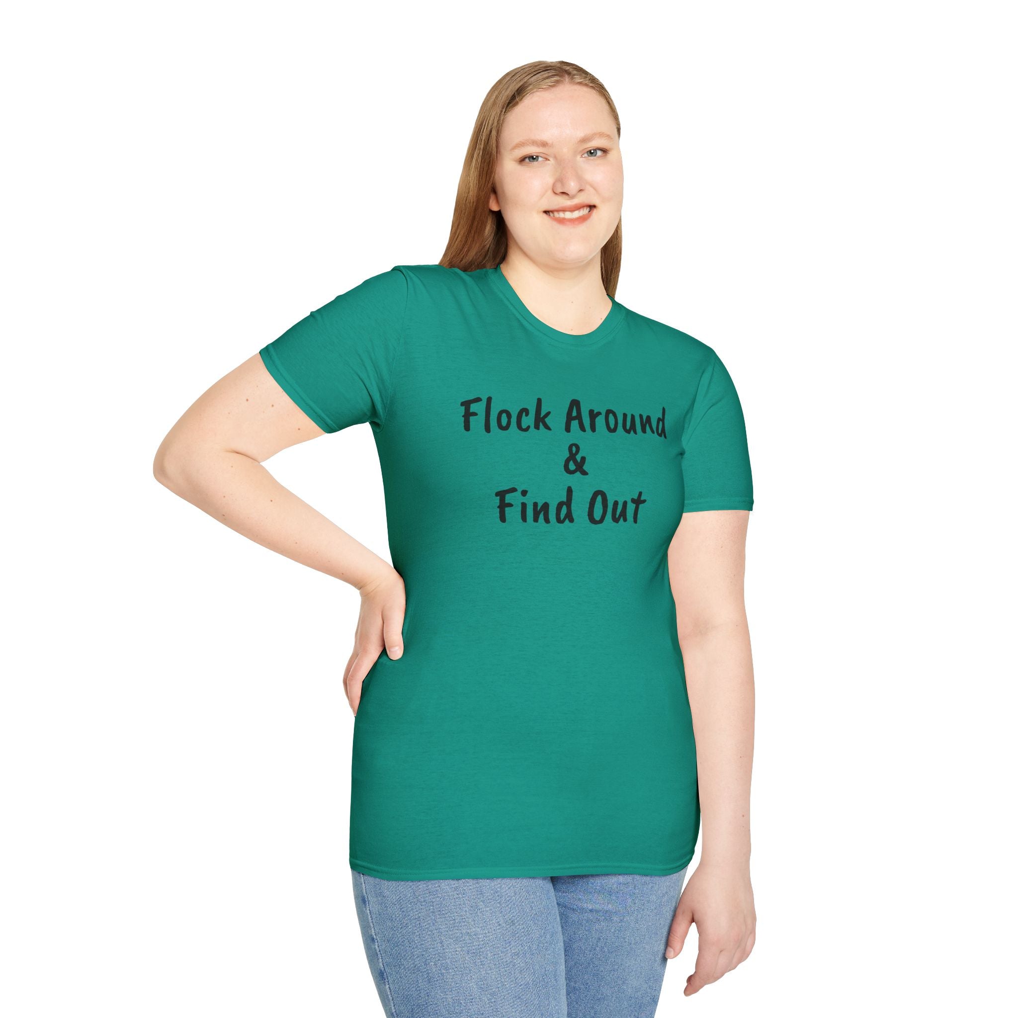 Copy of Flock Around and Find Out — Distressed Embroidered Dad Hat