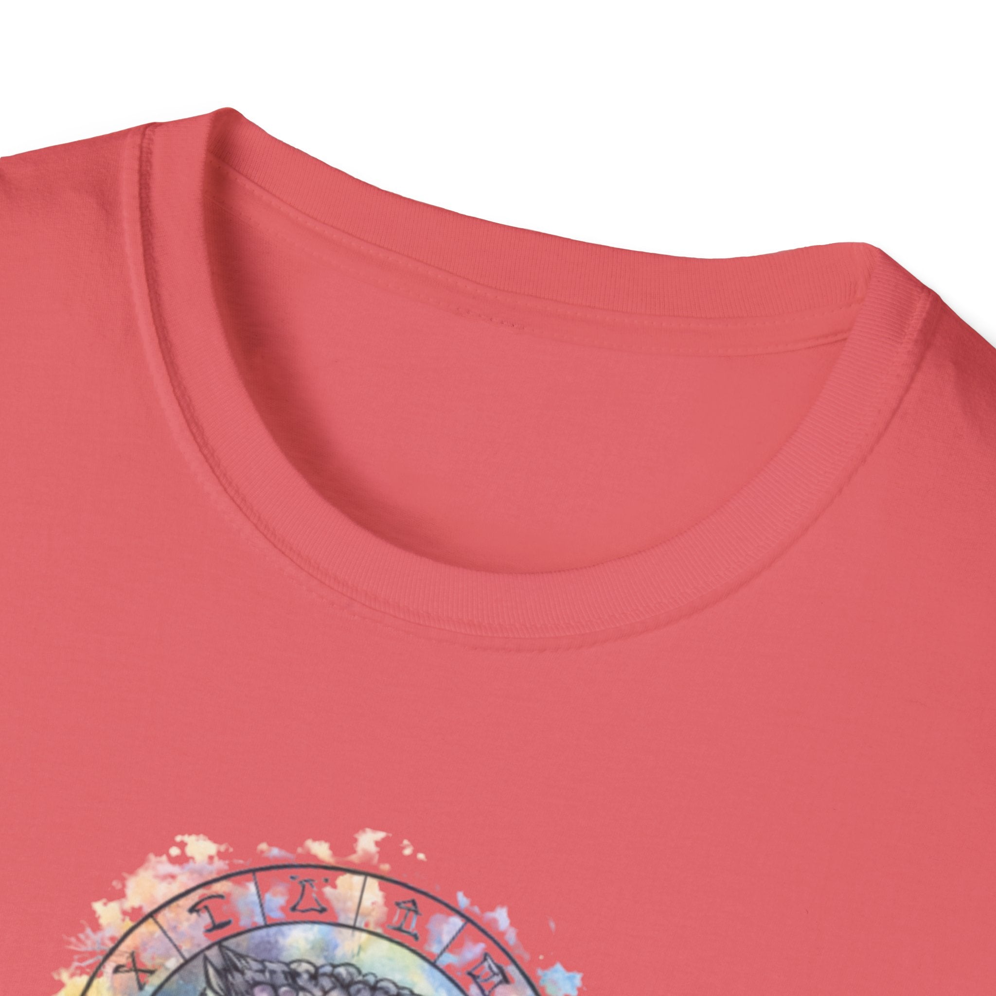 Watercolor Owl Mandala Spiritual T-Shirt Unisex
