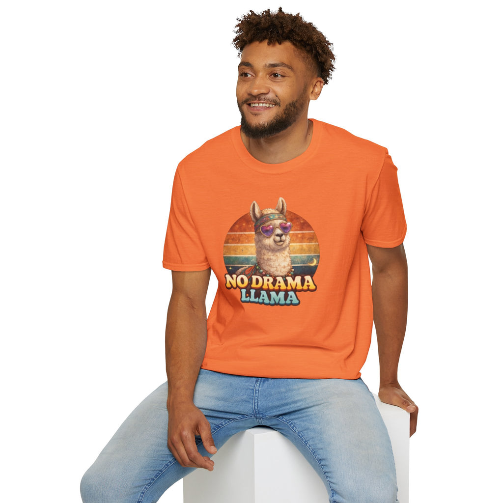 No Drama Llama Unisex Softstyle T-Shirt