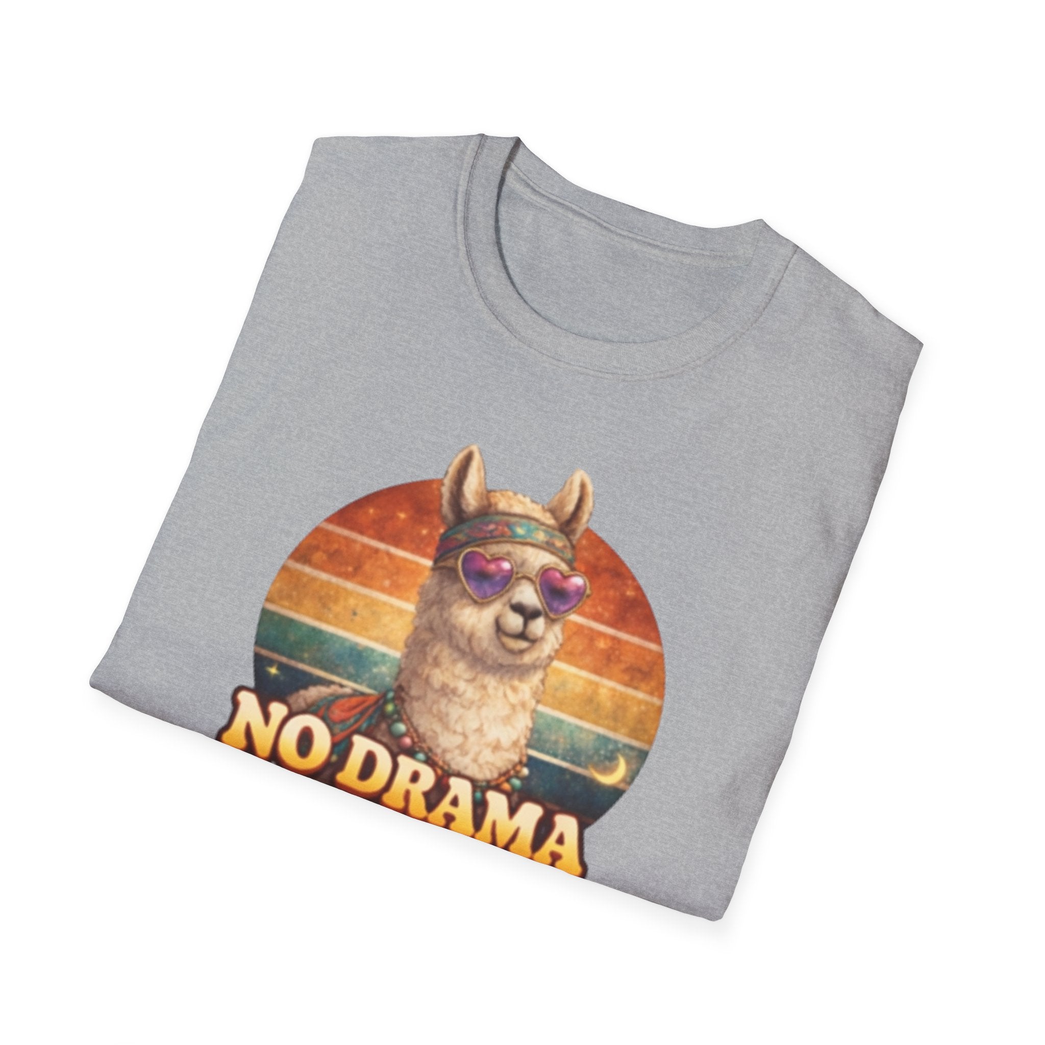 No Drama Llama Unisex Softstyle T-Shirt