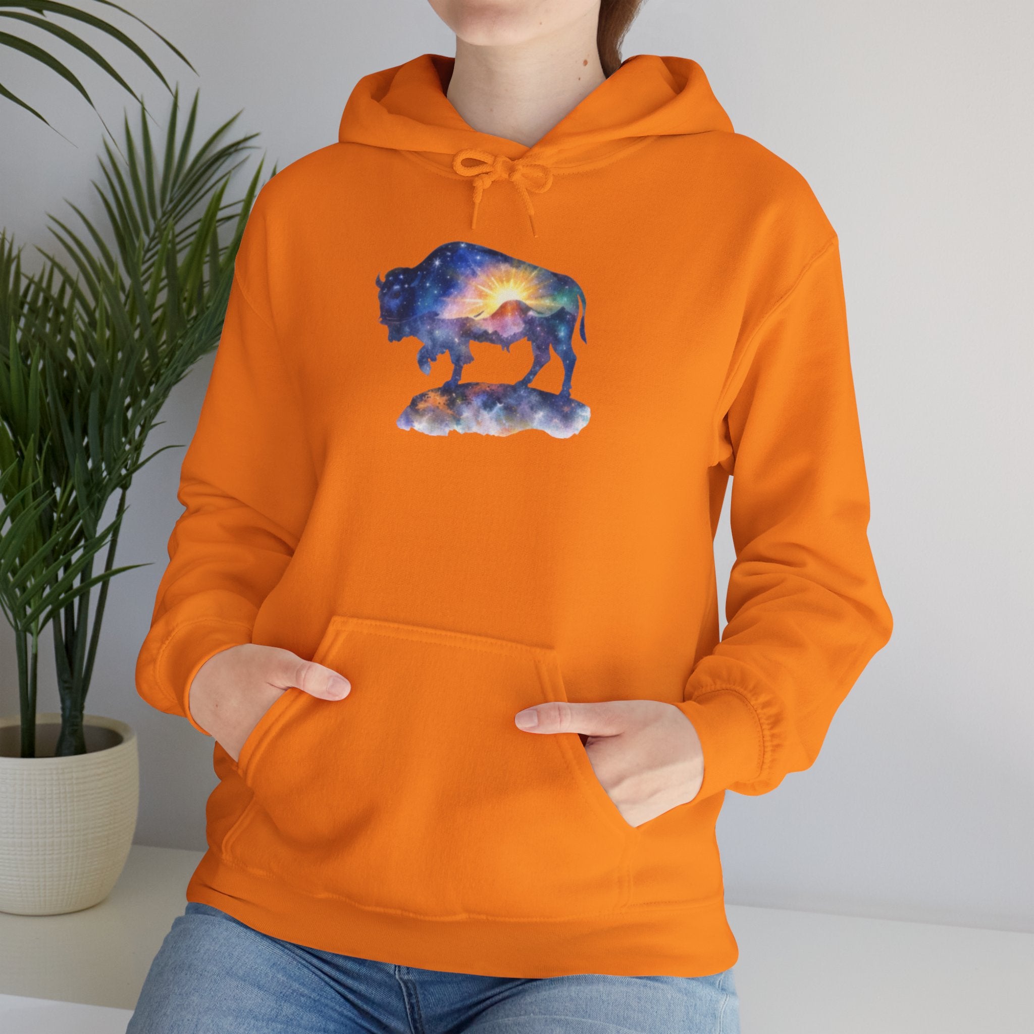 Cosmic Bison Graphic Sweatshirt