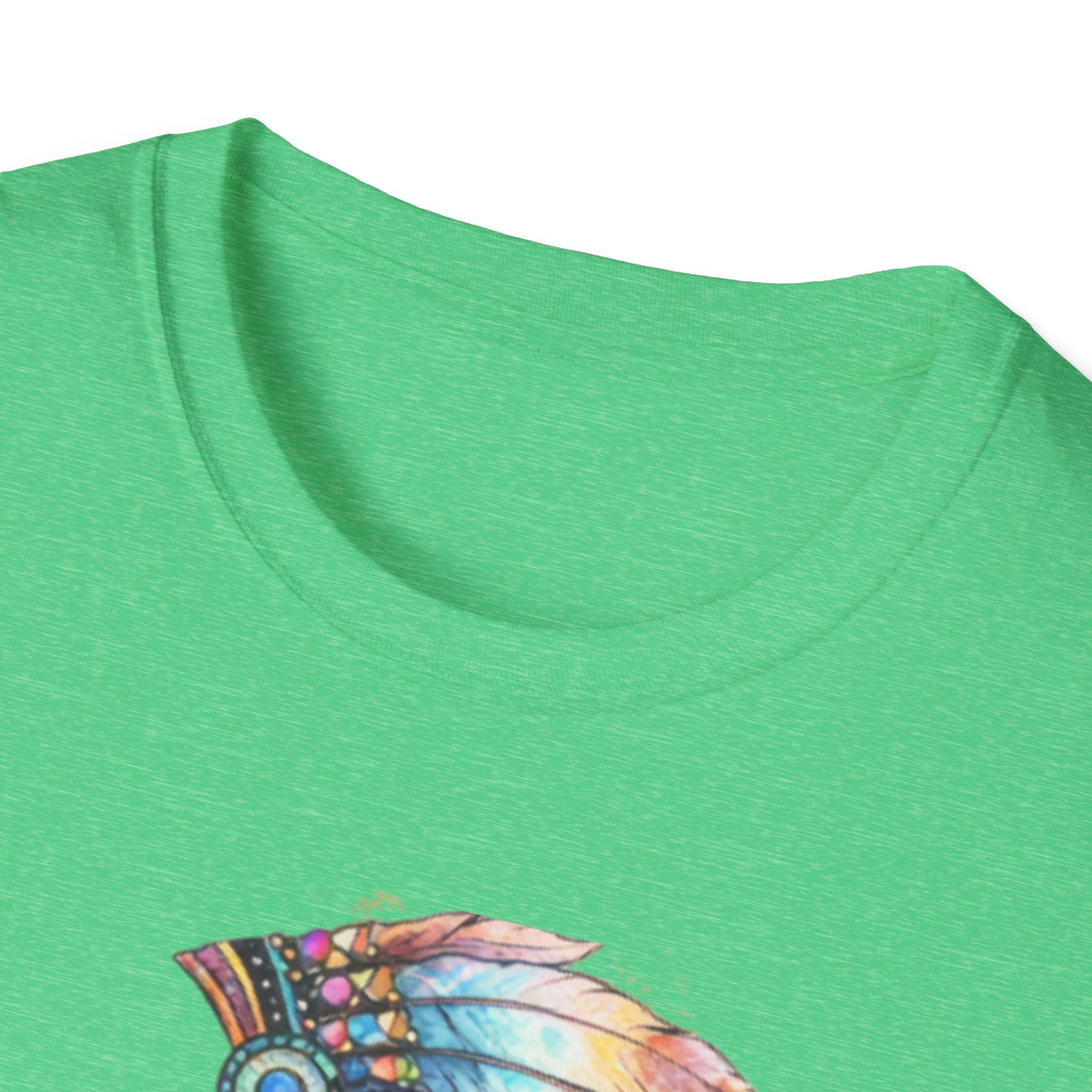 Native American Watercolor Headdress T-Shirt