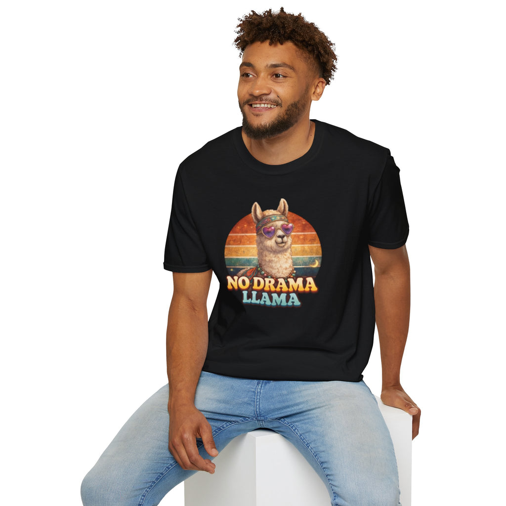 No Drama Llama Unisex Softstyle T-Shirt