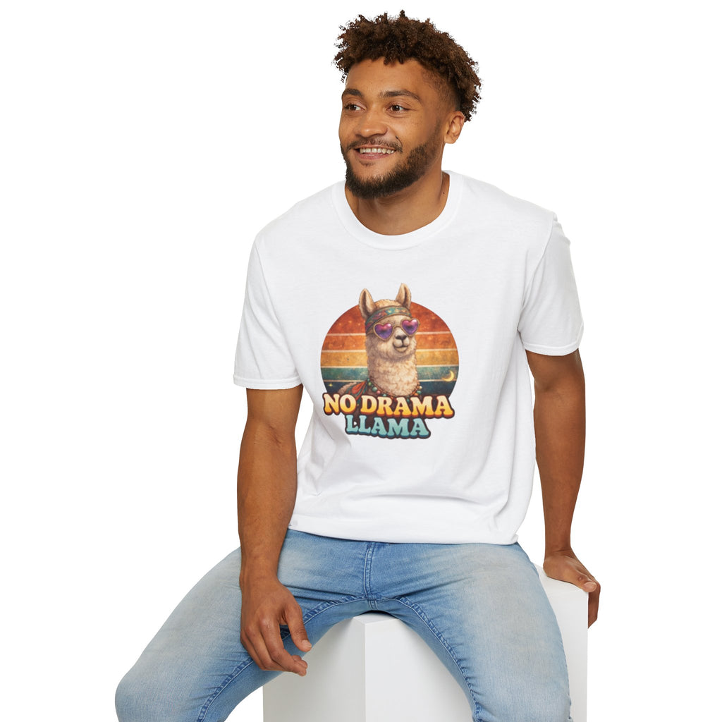 No Drama Llama Unisex Softstyle T-Shirt