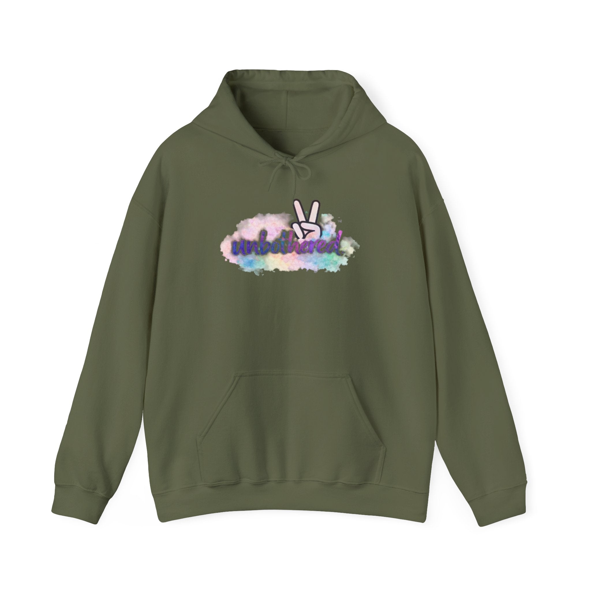 Unbothered Hoodie — Cozy Pullover Sweatshirt for Relaxed Vibes