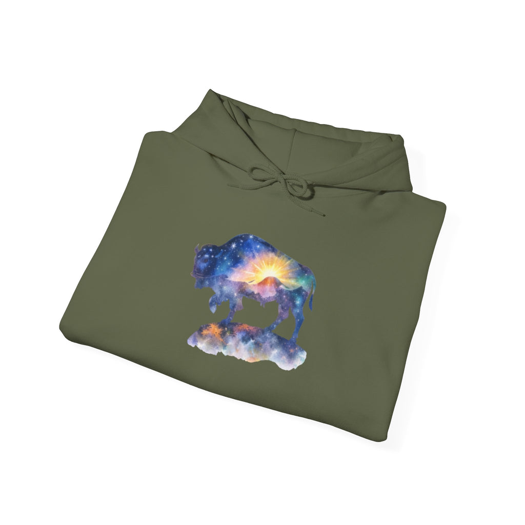 Cosmic Bison Graphic Sweatshirt