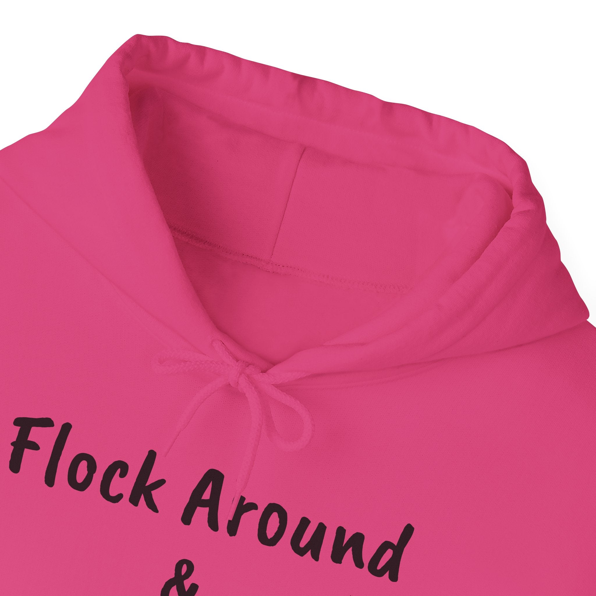 Flock Around & Find Out Hoodie | Funny Typography Pullover