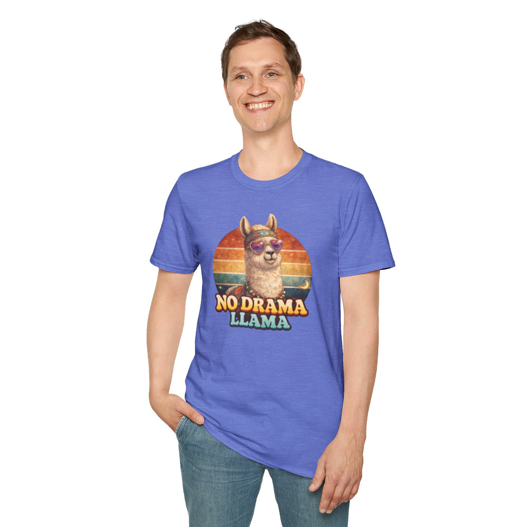 No Drama Llama Unisex Softstyle T-Shirt