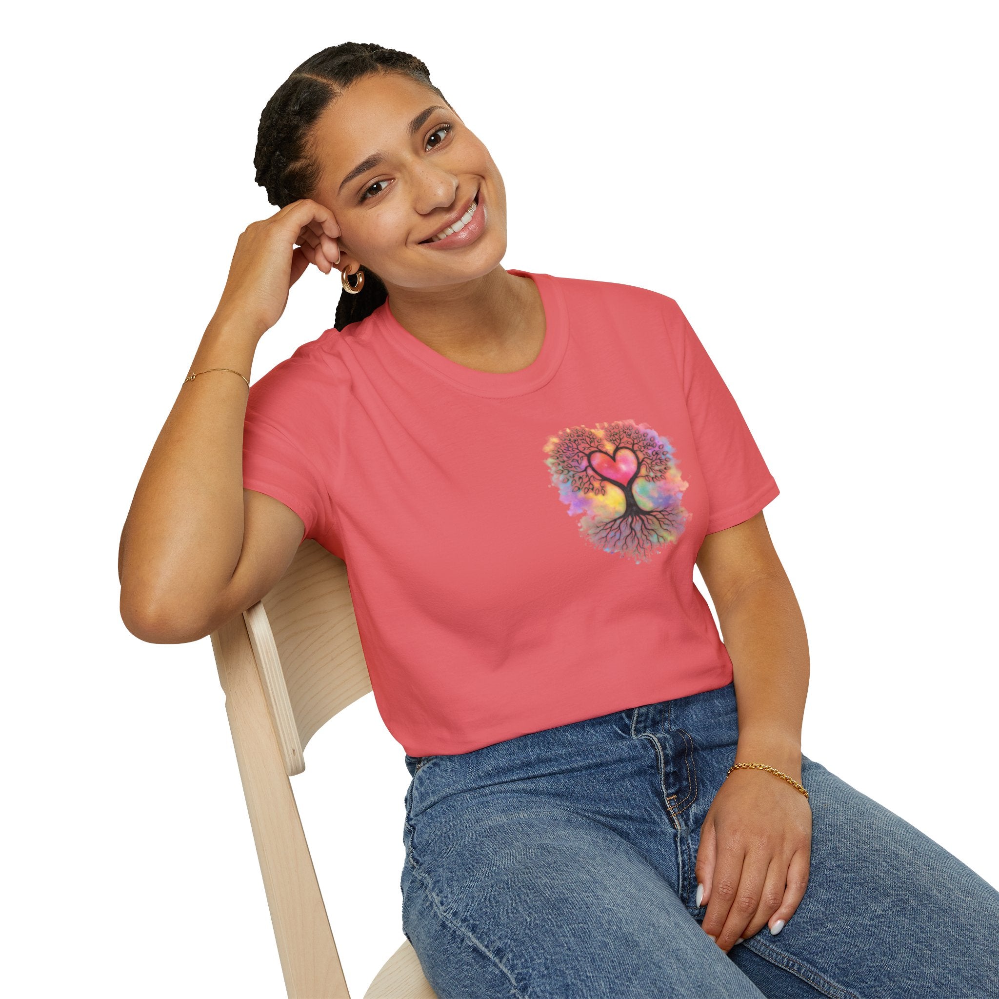 Rainbow Tree of Life Graphic T-Shirt