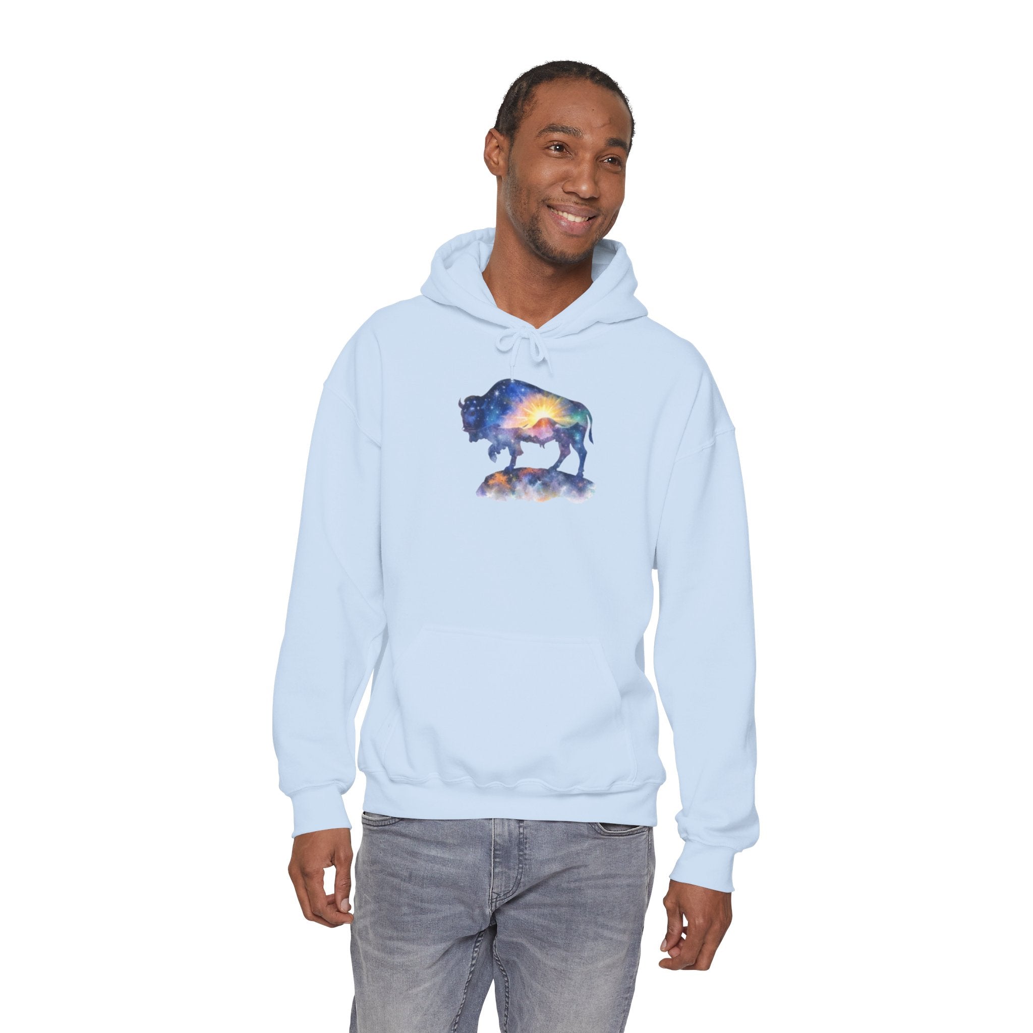 Cosmic Bison Graphic Sweatshirt