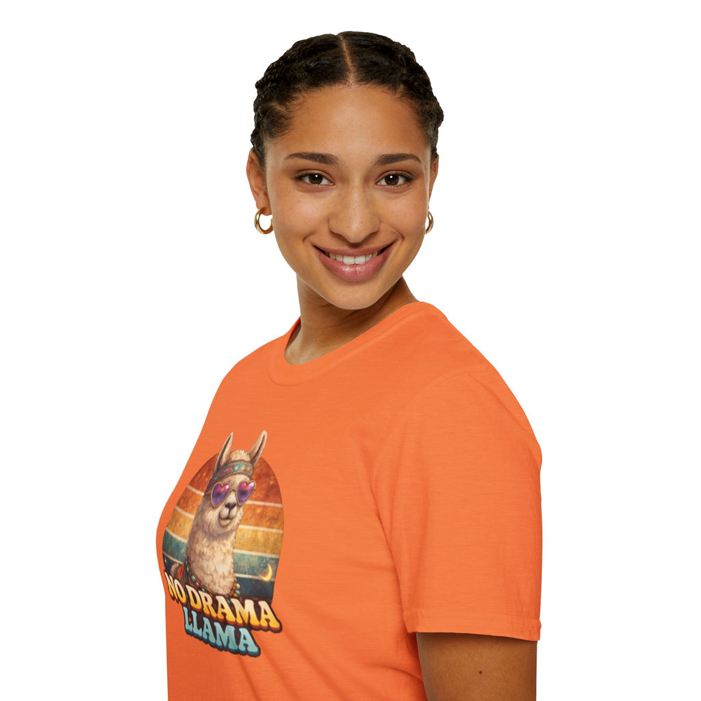 No Drama Llama Unisex Softstyle T-Shirt