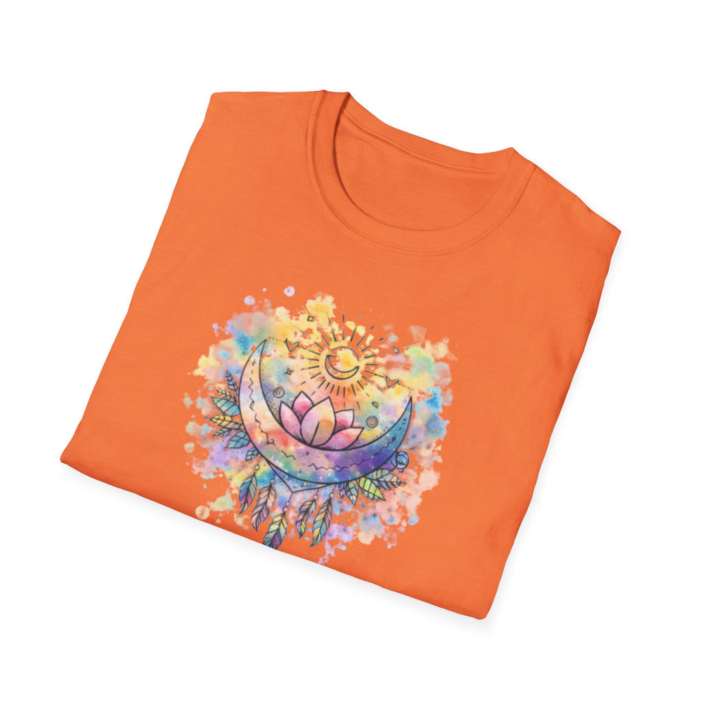 Lotus Dreamcatcher Watercolor T-Shirt — Sun & Feather Spiritual Tee