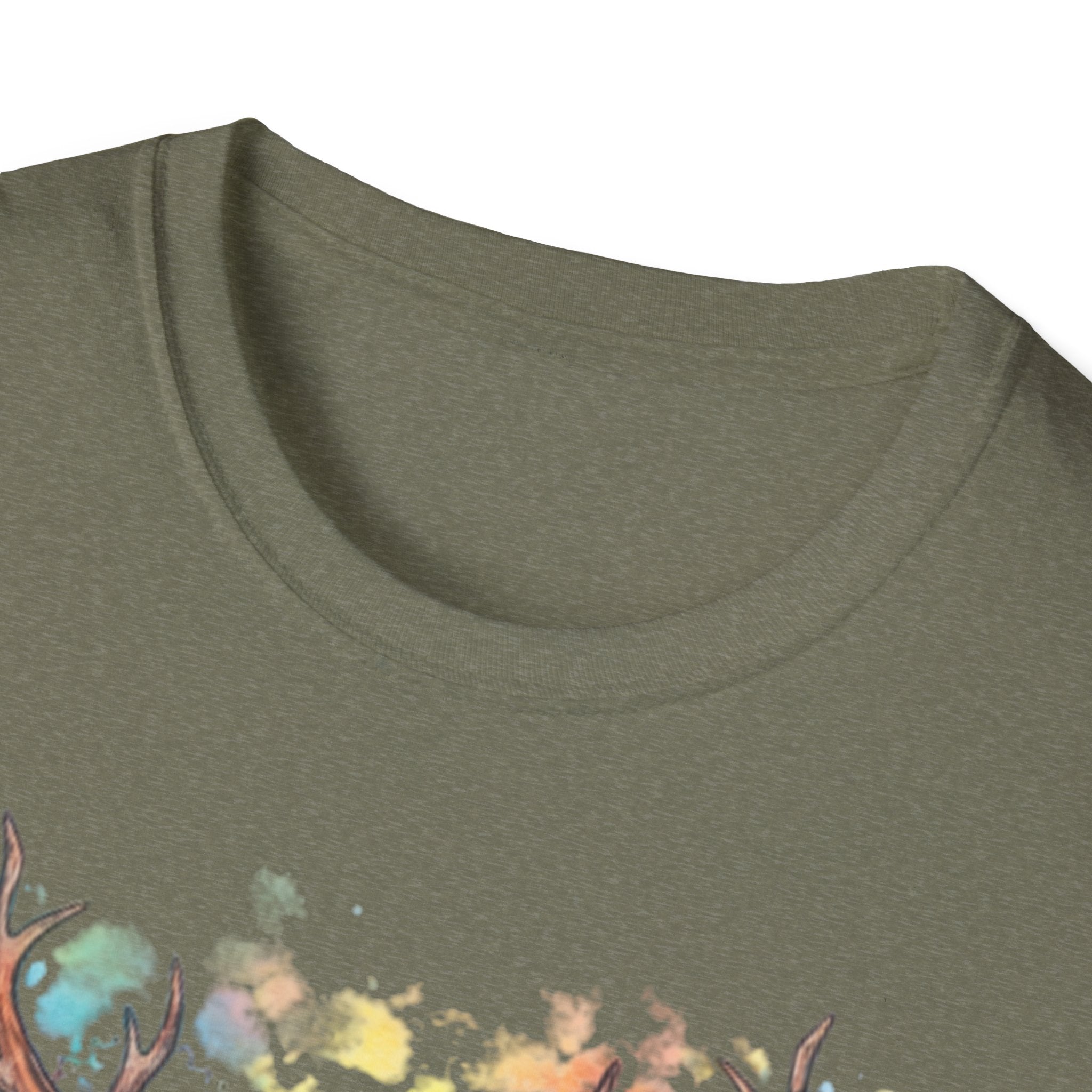 Boho Antler Dreamcatcher Watercolor T-Shirt