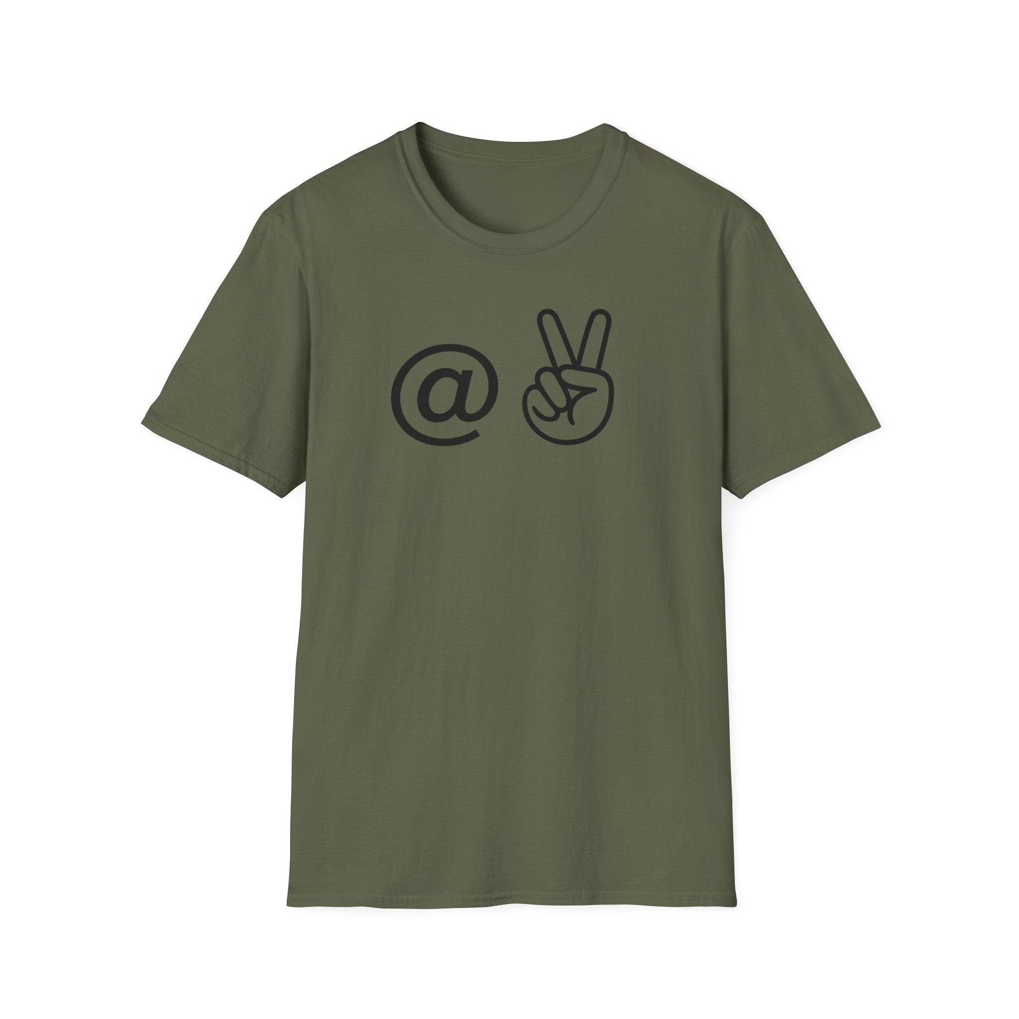 At Peace T-Shirt — Minimalist Graphic Tee
