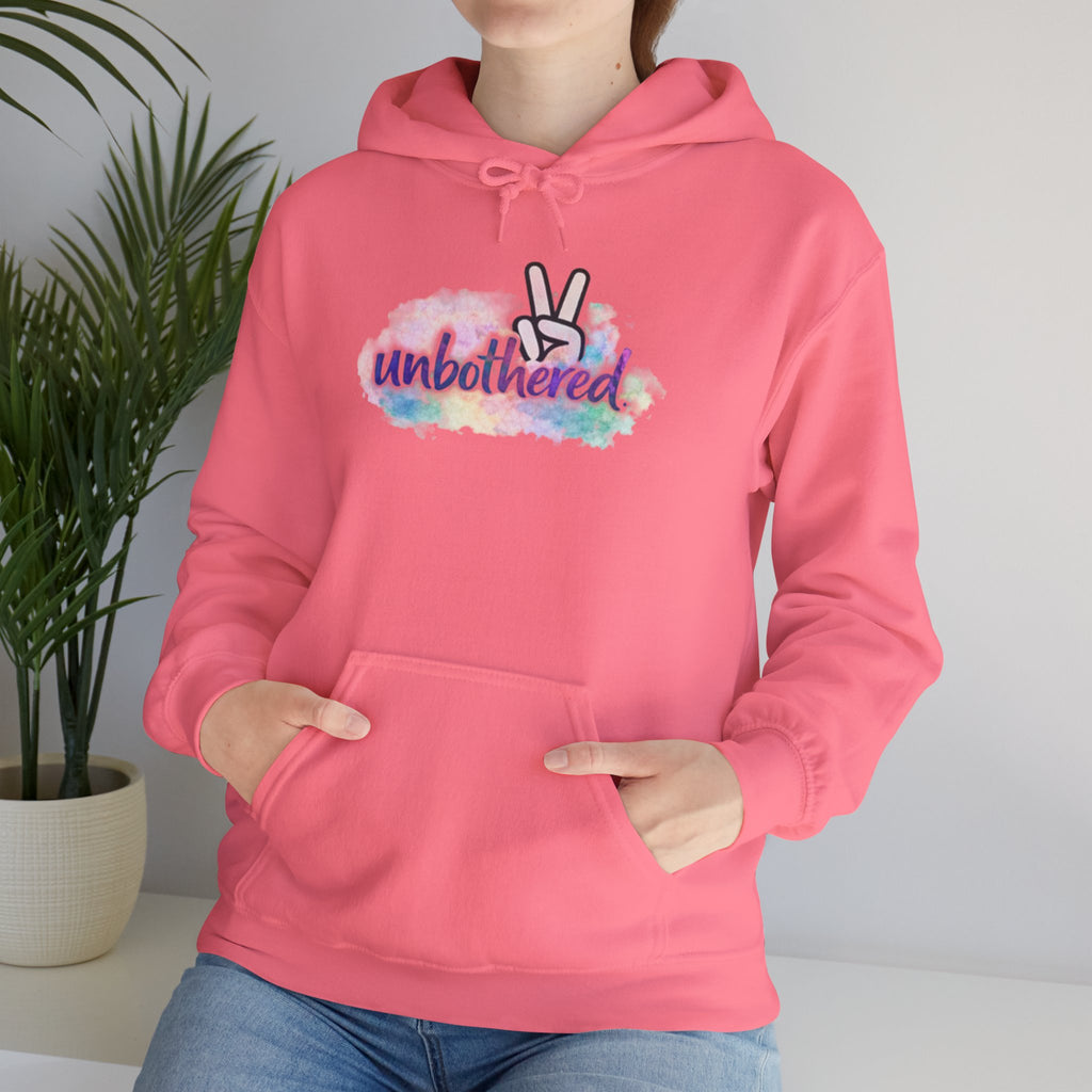 Unbothered Hoodie — Cozy Pullover Sweatshirt for Relaxed Vibes