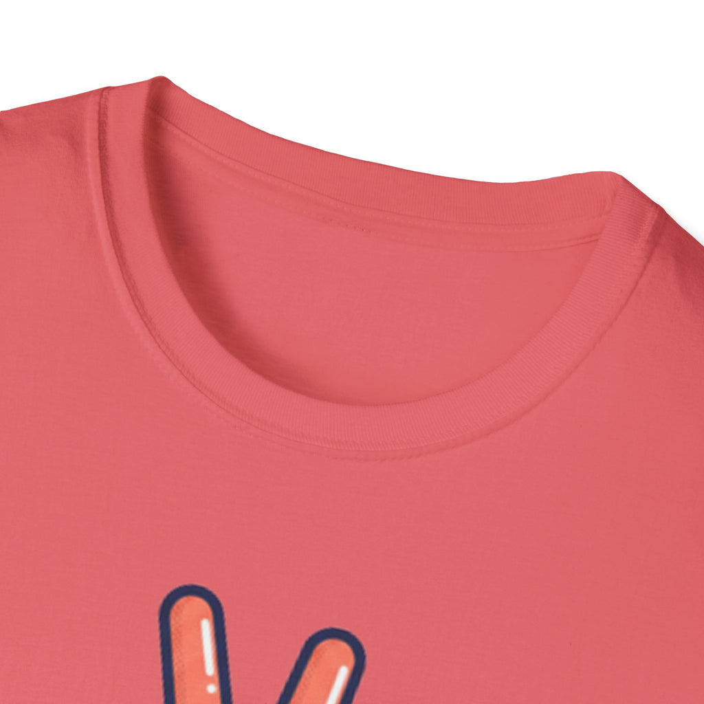 Peace Sign Hand T-Shirt | Retro Vibes, Minimal Graphic