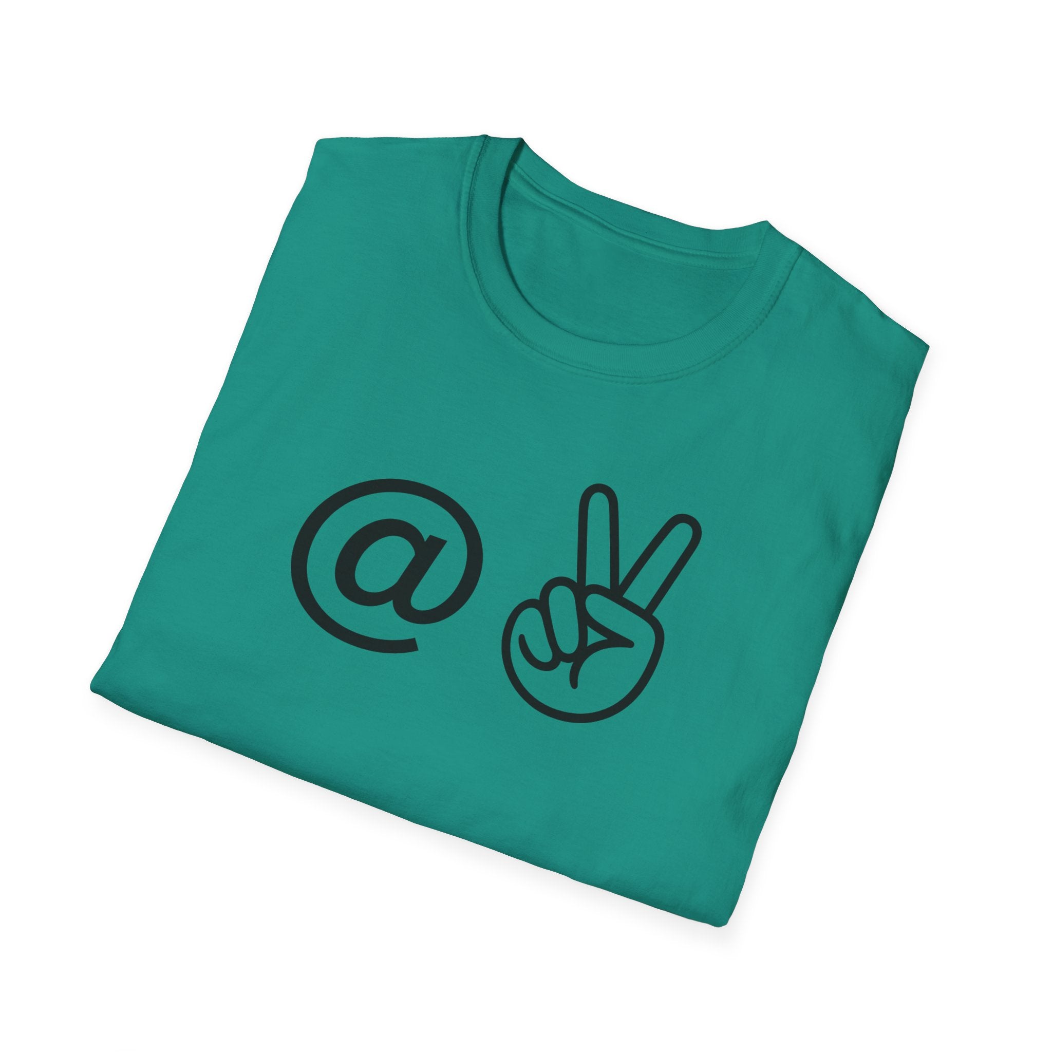 At Peace T-Shirt — Minimalist Graphic Tee
