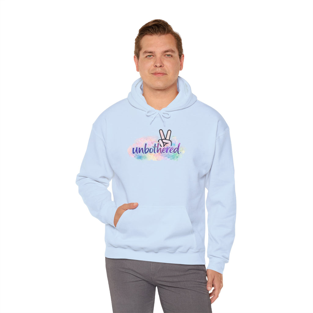 Unbothered Hoodie — Cozy Pullover Sweatshirt for Relaxed Vibes
