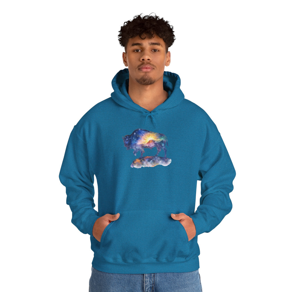 Cosmic Bison Graphic Sweatshirt