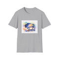 Colorful Watercolor Bison T-Shirt