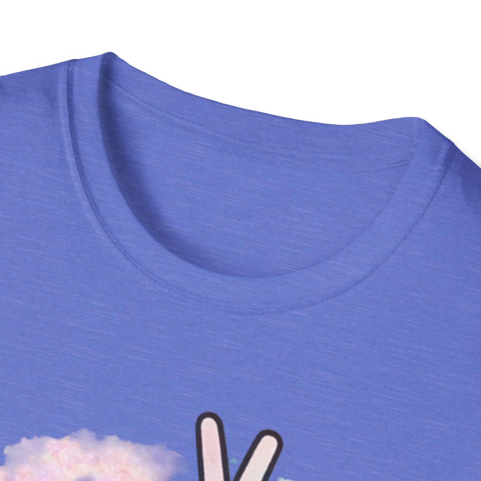 Unbothered Peace Sign T‑Shirt — Colorful Watercolor Graphic Tee